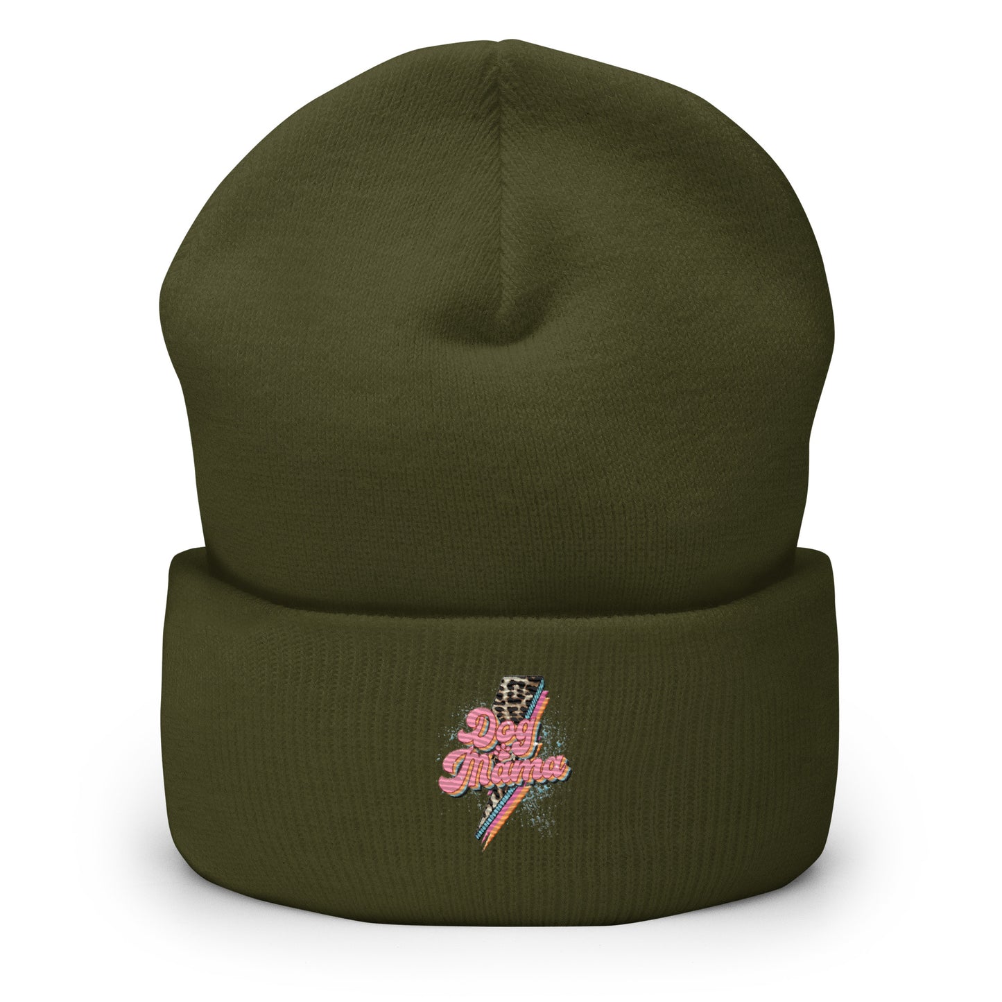 Dog Momma Cuffed Beanie