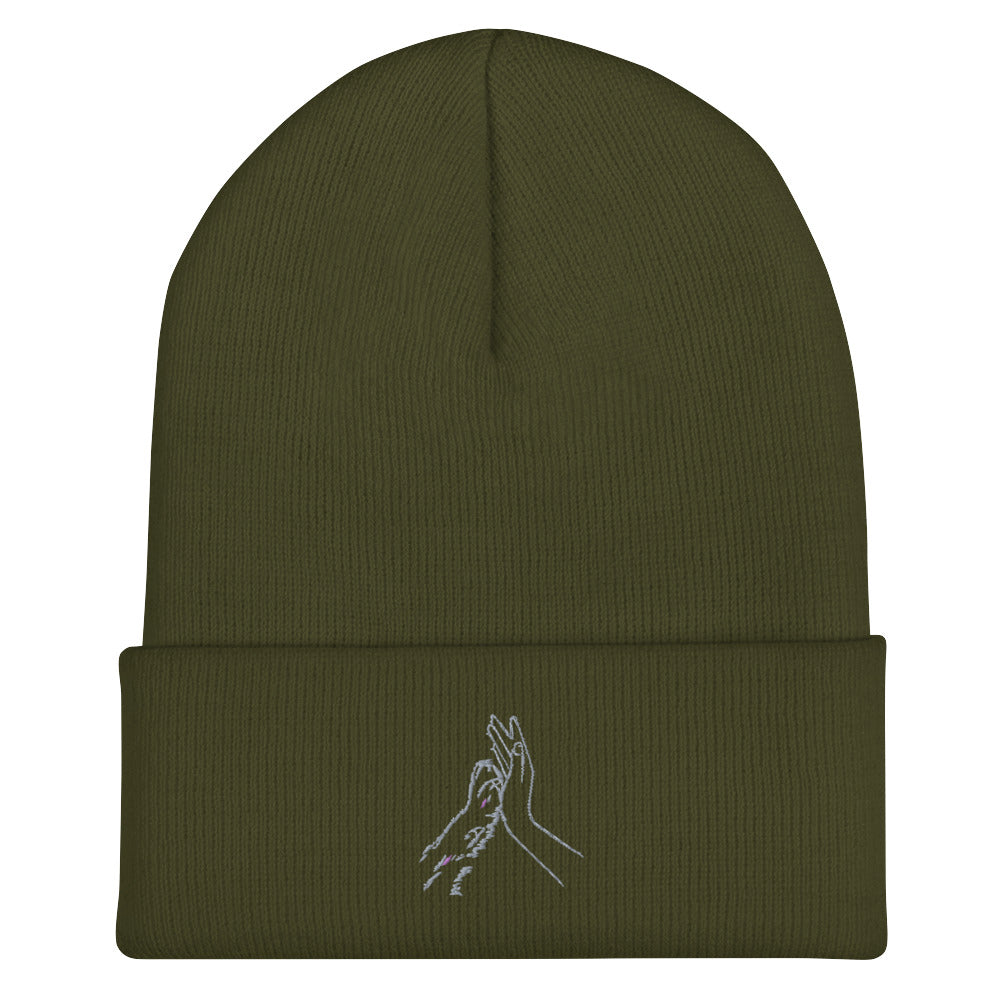 Paw & Hand Cuffed Beanie