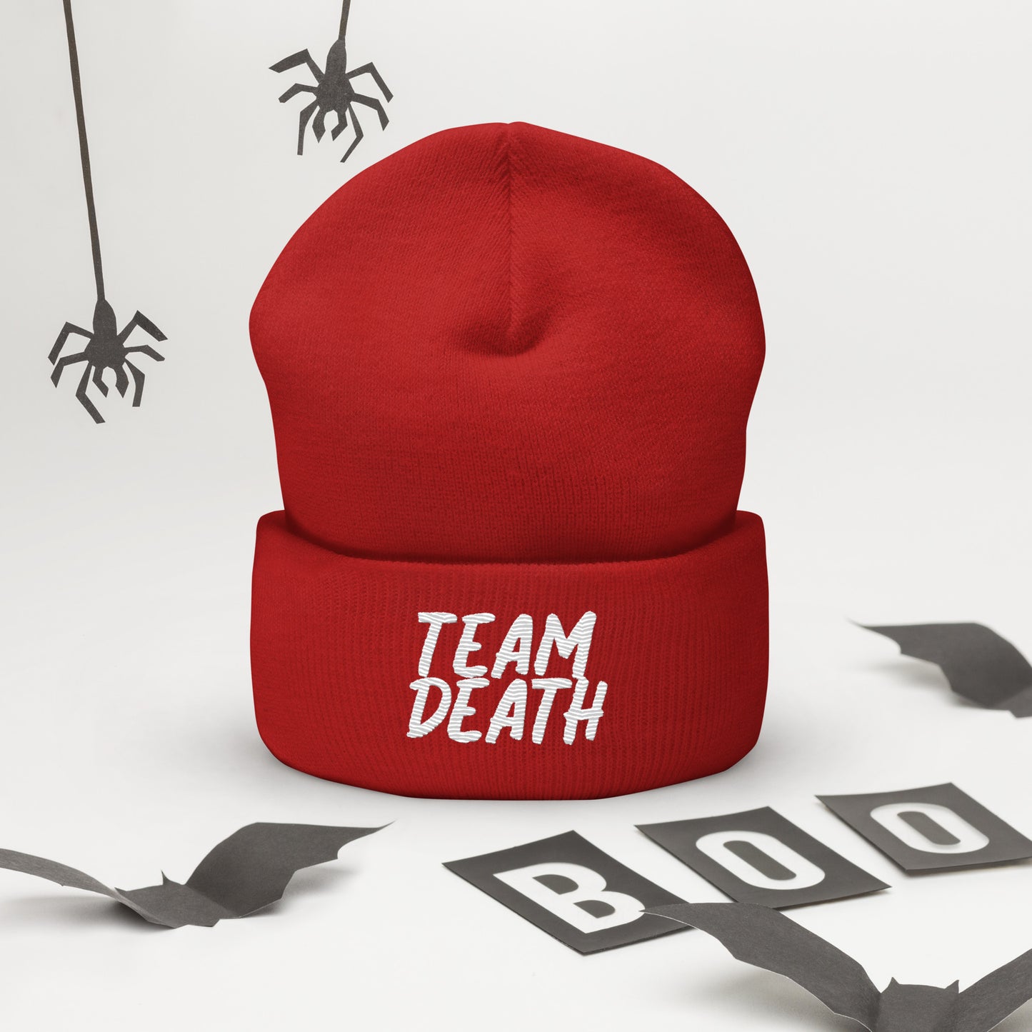 Team Death Cuffed Beanie