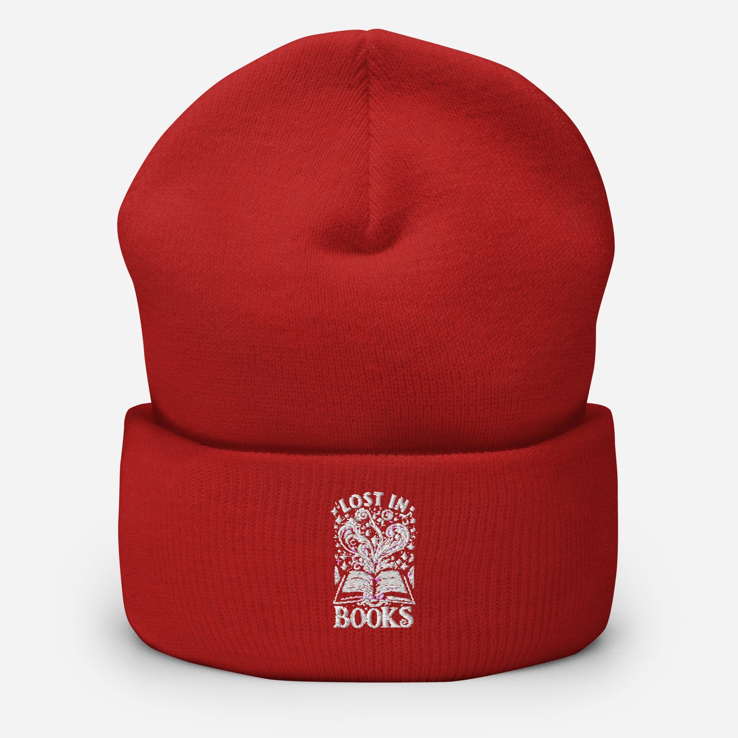 Lost In Books Cuffed Beanie