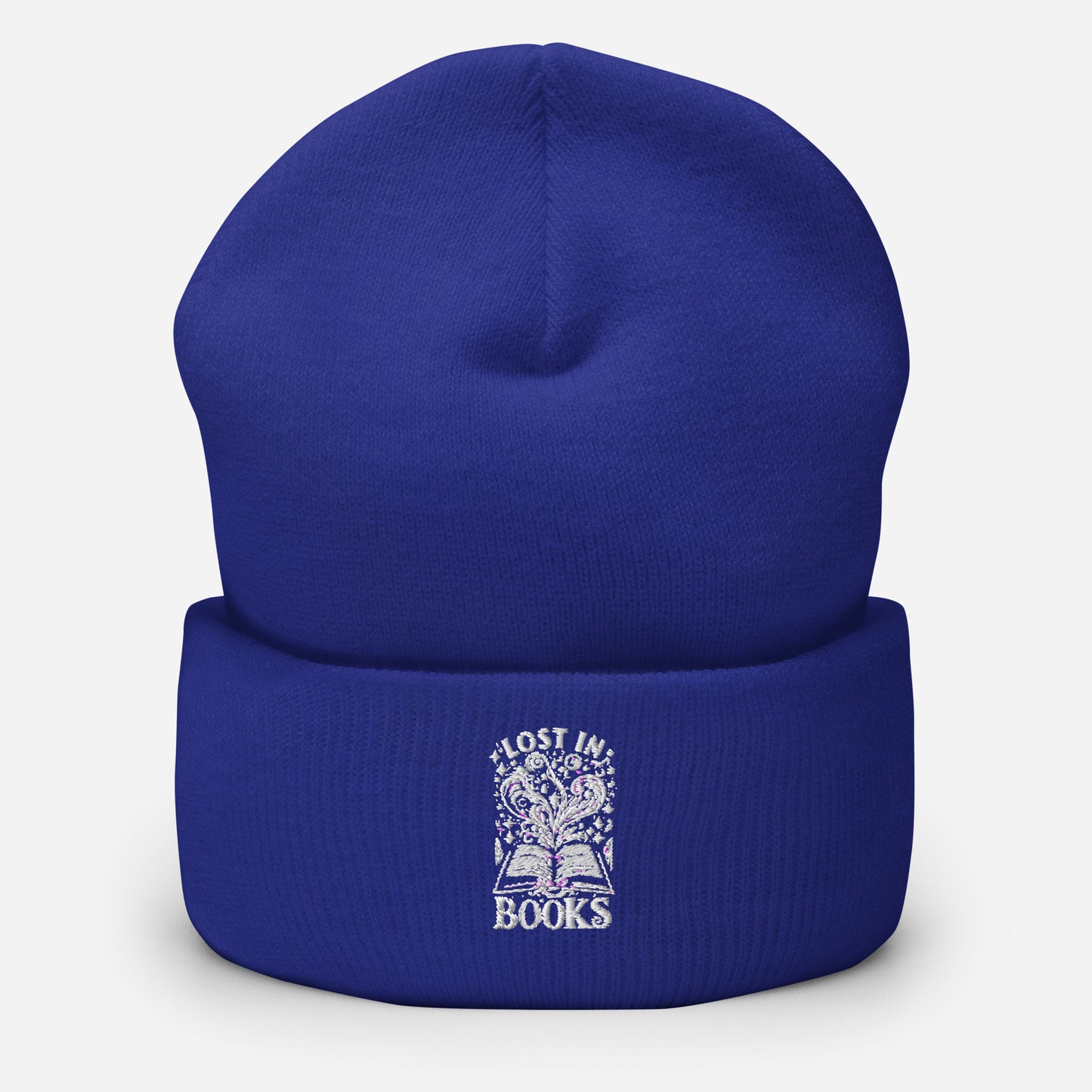 Lost In Books Cuffed Beanie