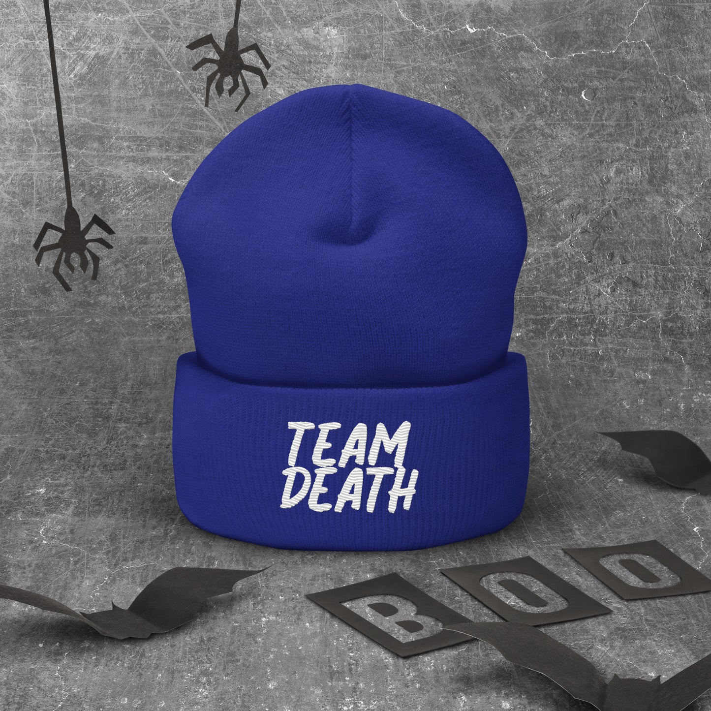 Team Death Cuffed Beanie