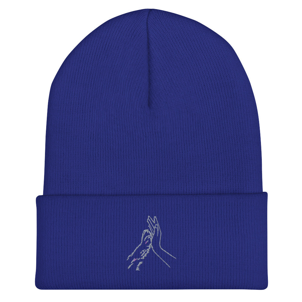 Paw & Hand Cuffed Beanie