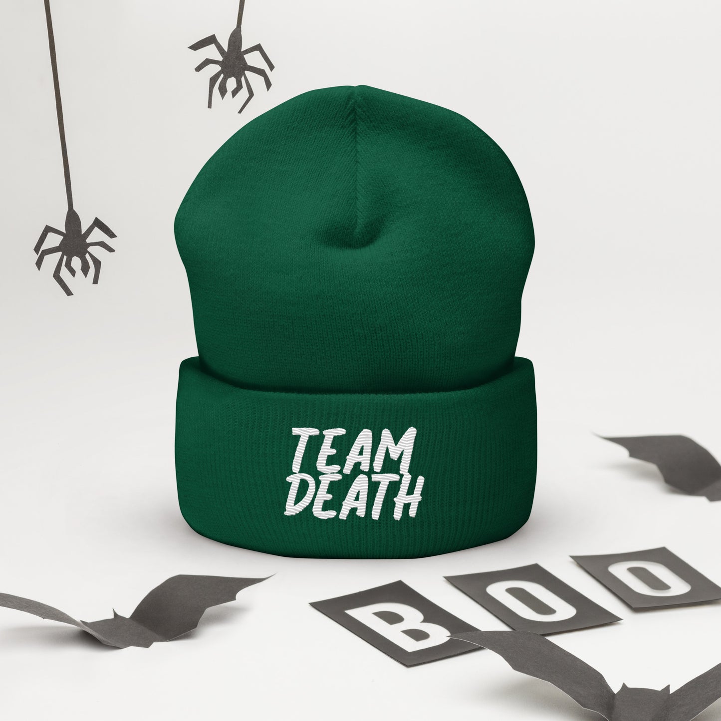 Team Death Cuffed Beanie