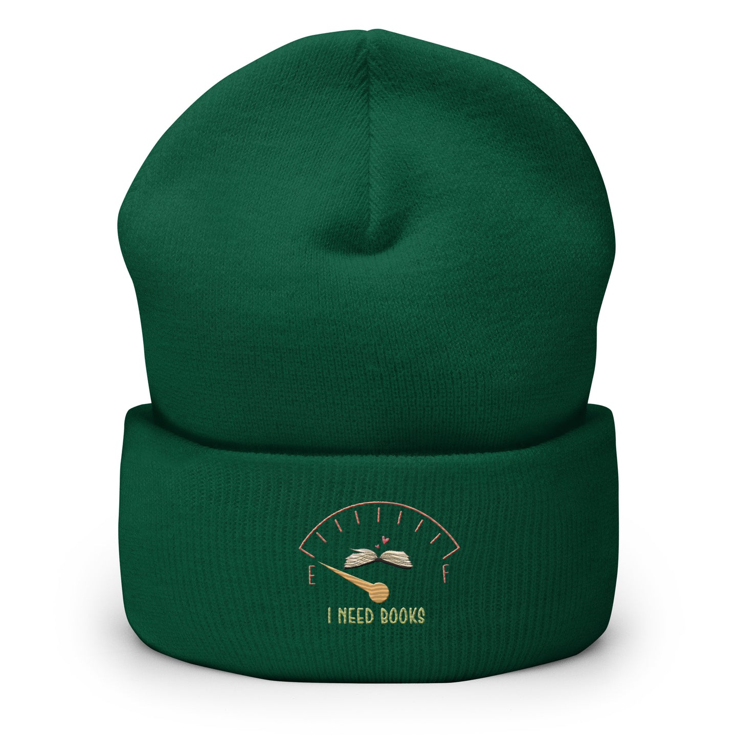 I need Books Cuffed Beanie