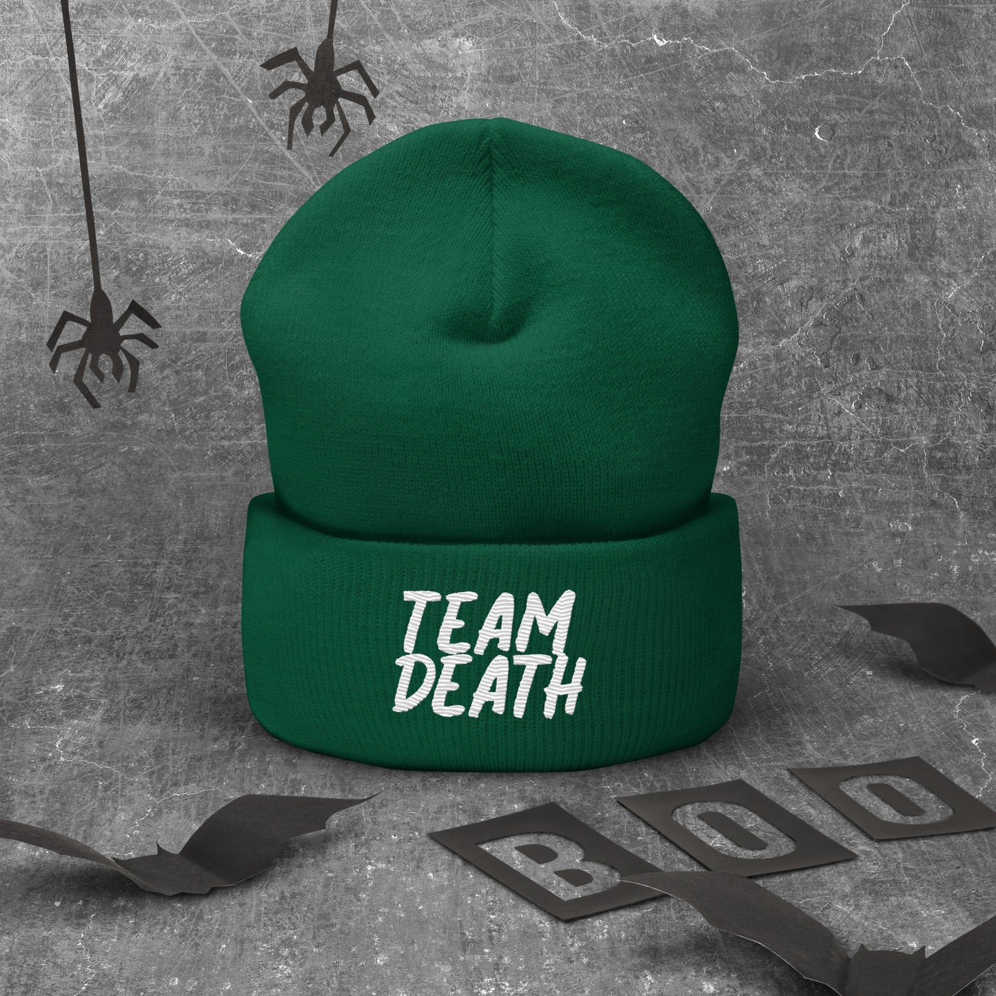 Team Death Cuffed Beanie
