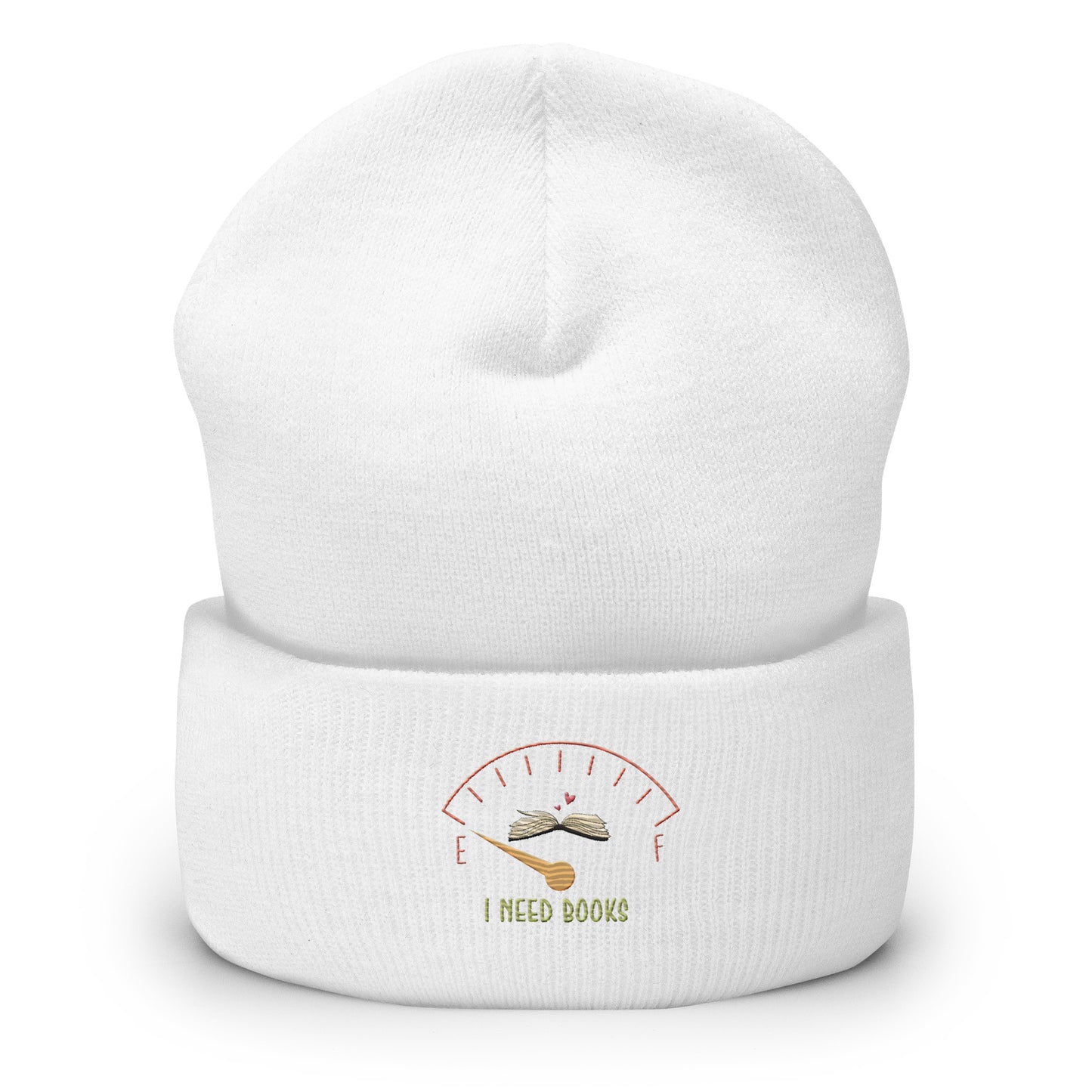 I need Books Cuffed Beanie
