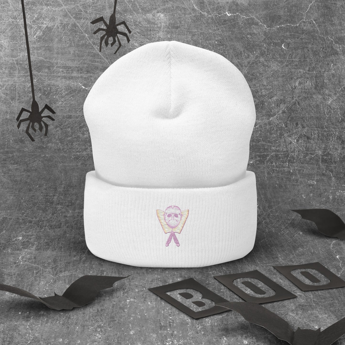 Jason Voorhees Pastel Halloween Cuffed Beanie