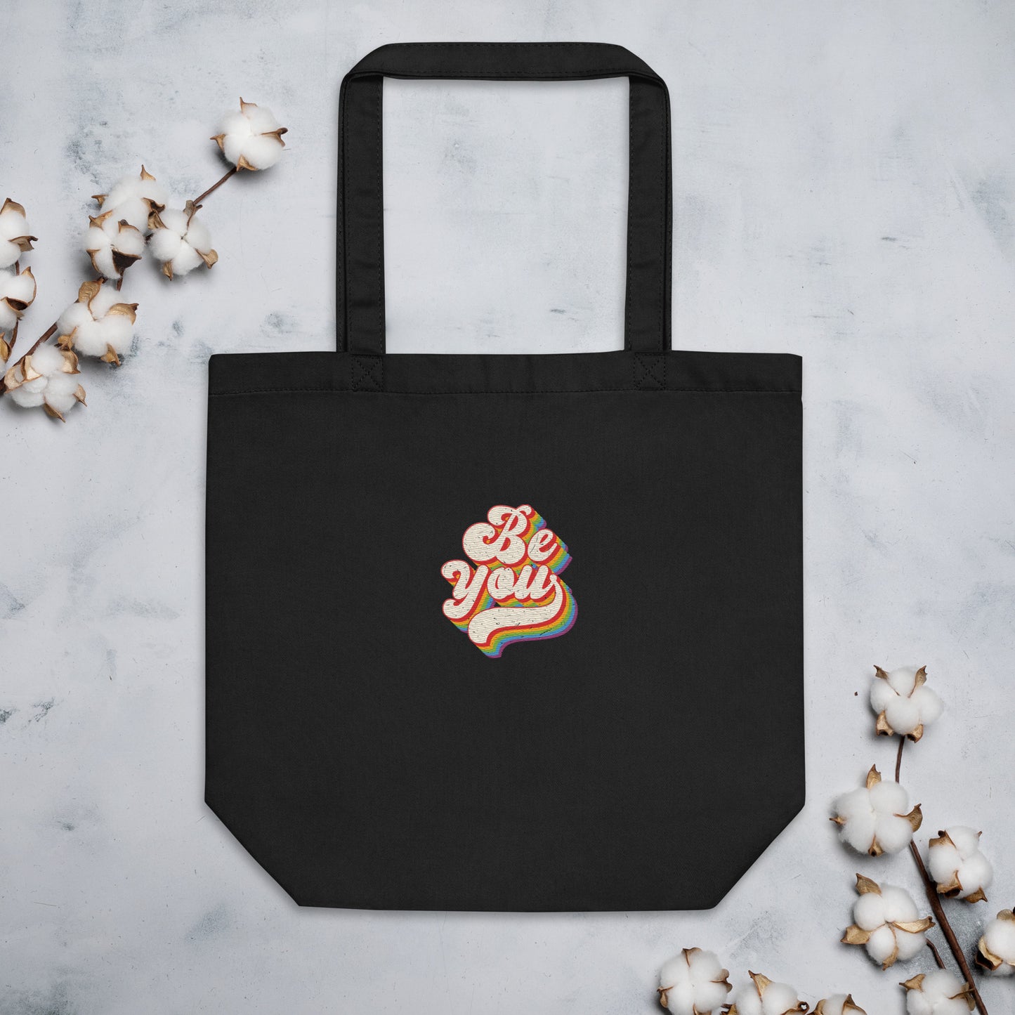 Embroidered Tote Bag