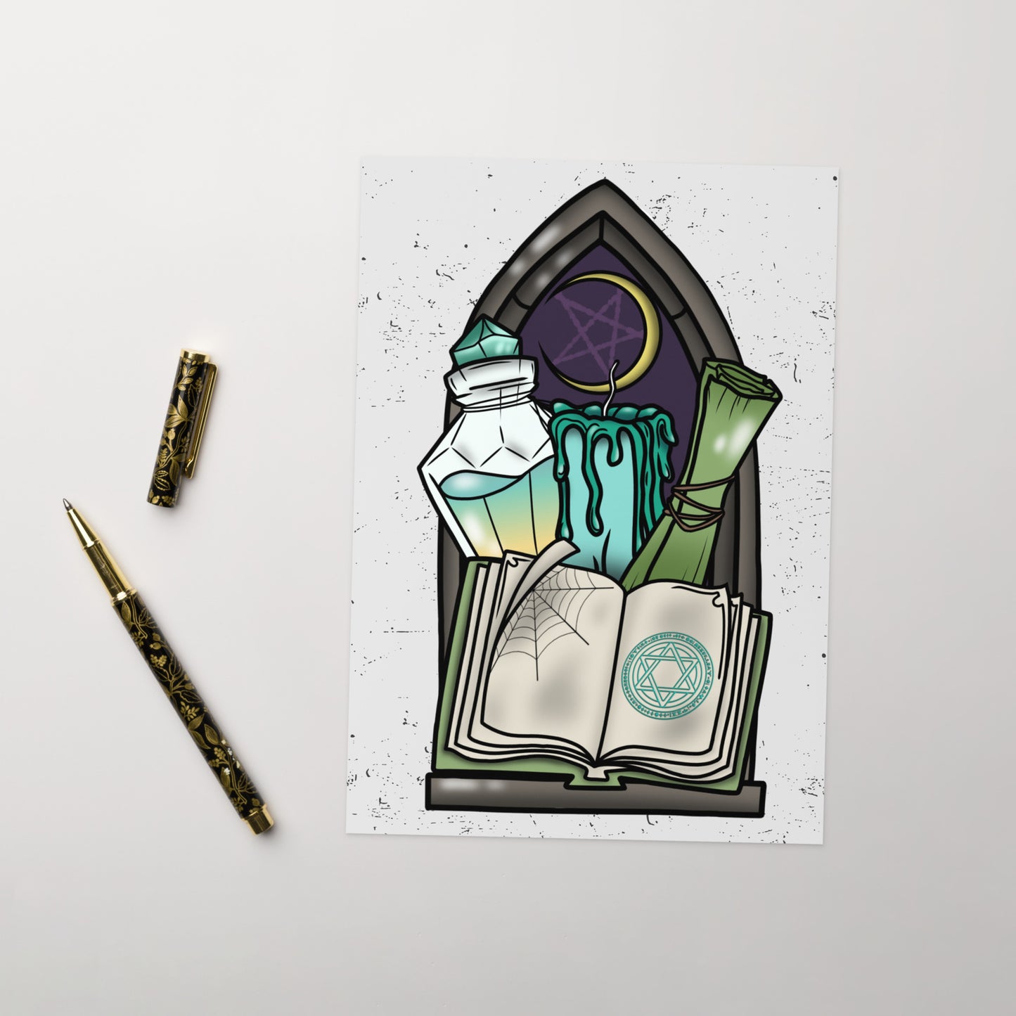 Bone Witch Greeting card