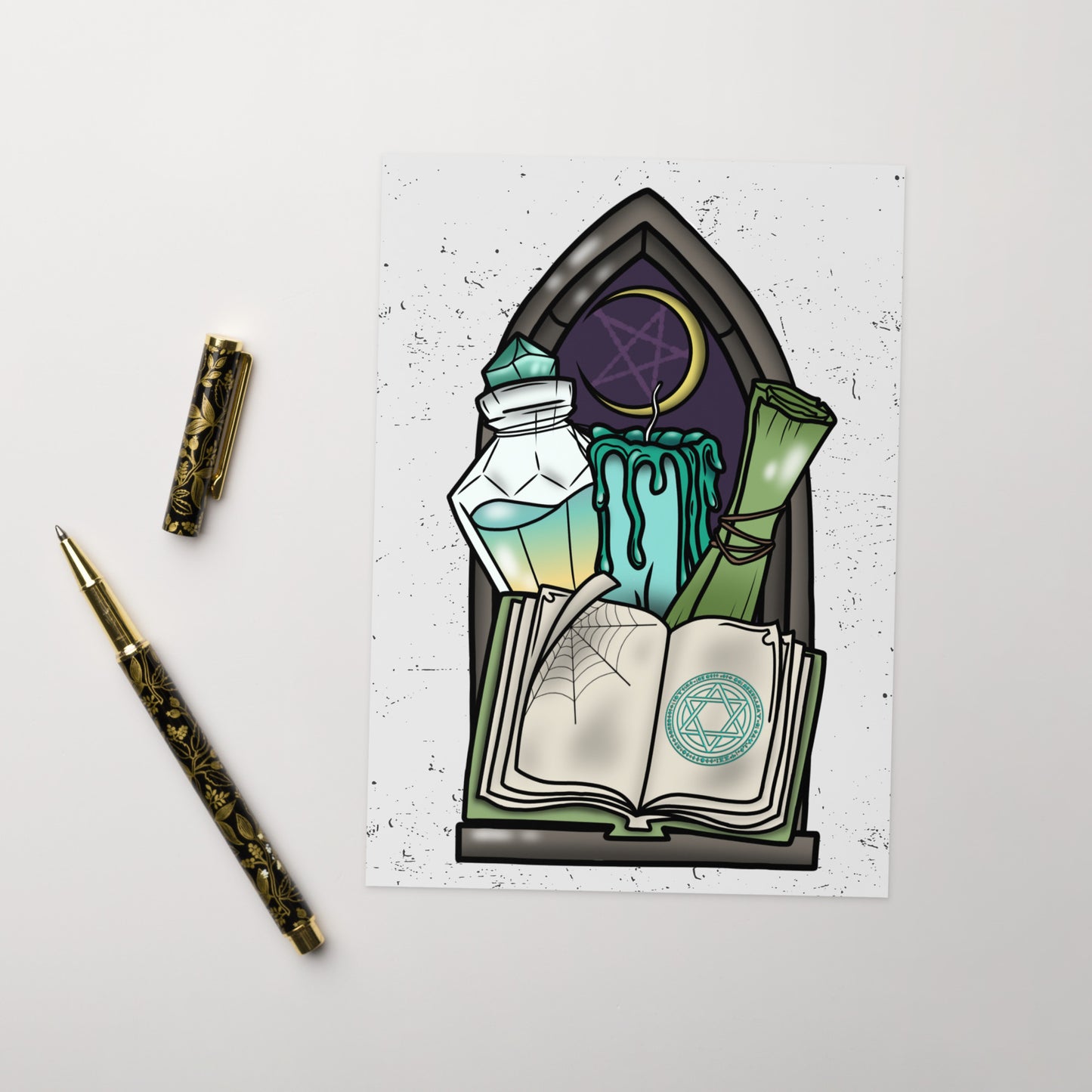 Bone Witch Greeting card