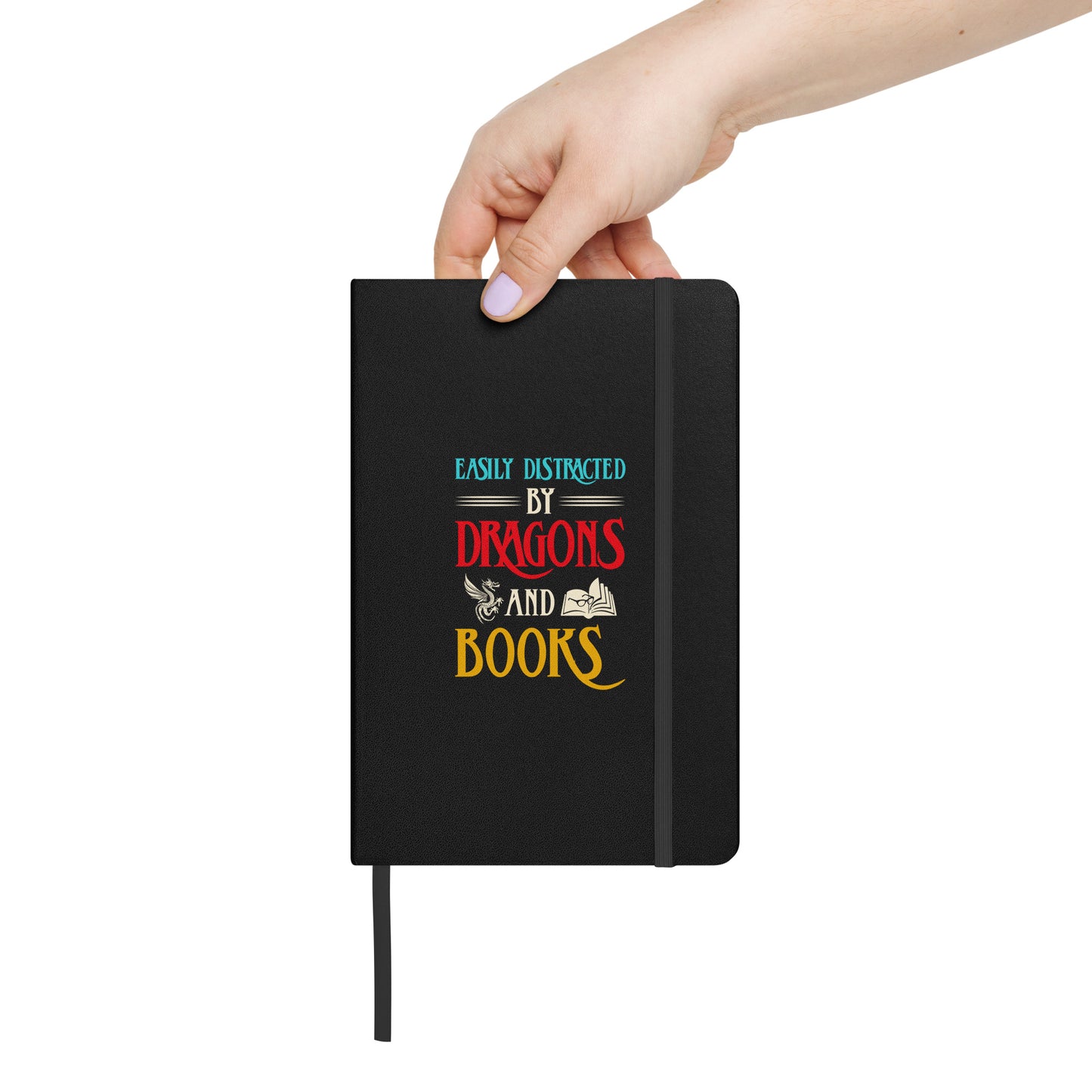 Easily Destracted By.... Hardcover bound notebook
