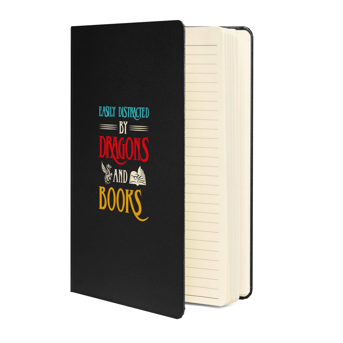 Easily Destracted By.... Hardcover bound notebook