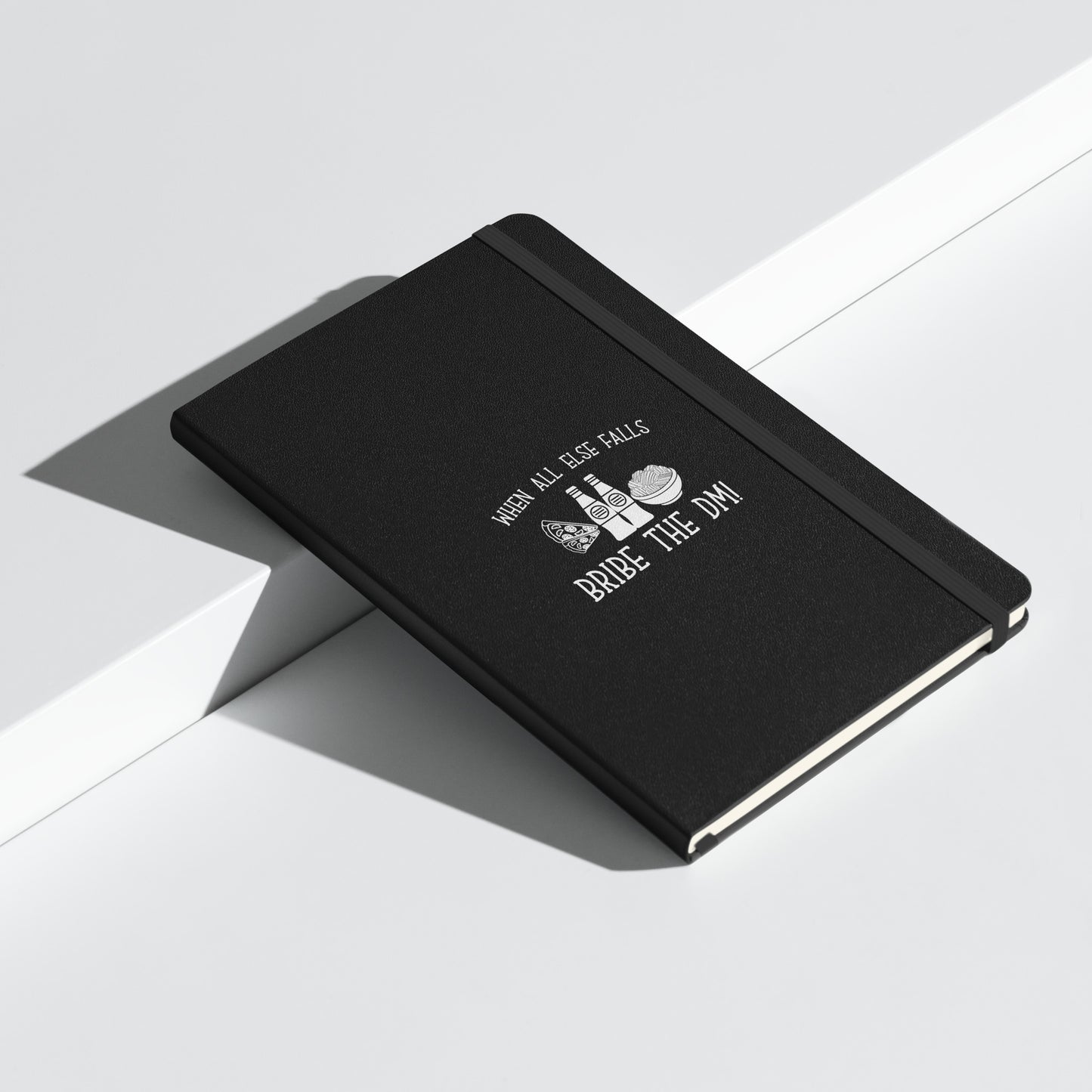 Bribe The DM Hardcover bound notebook