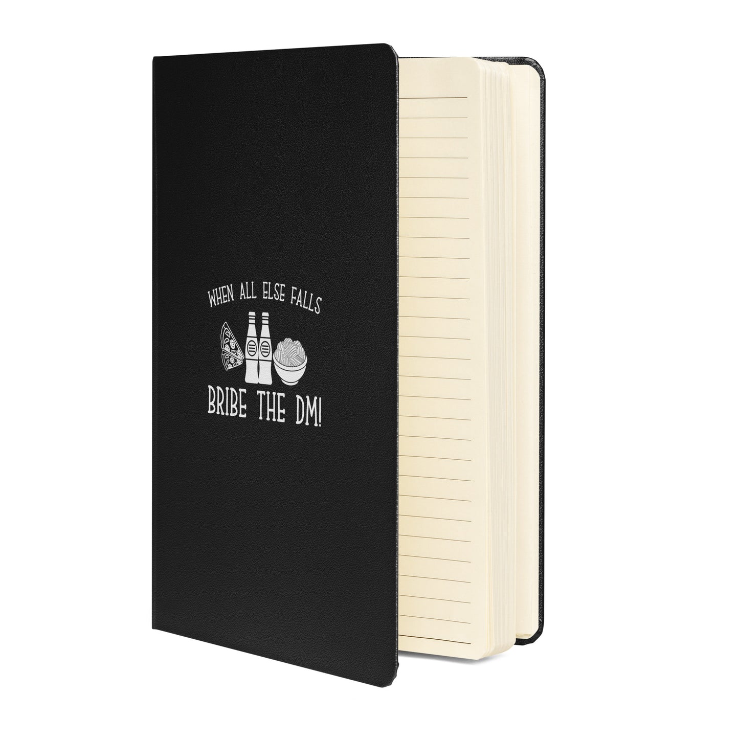 Bribe The DM Hardcover bound notebook