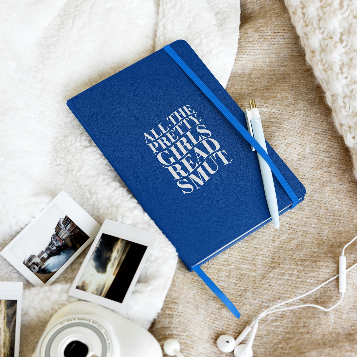 All Girls Read Smut Hardcover bound notebook