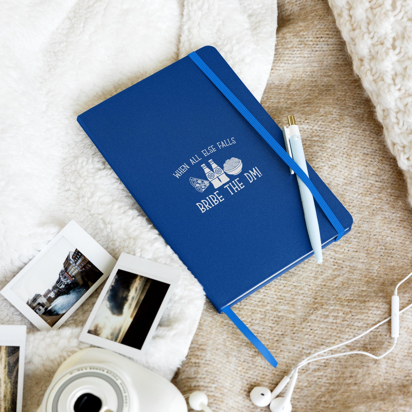 Bribe The DM Hardcover bound notebook