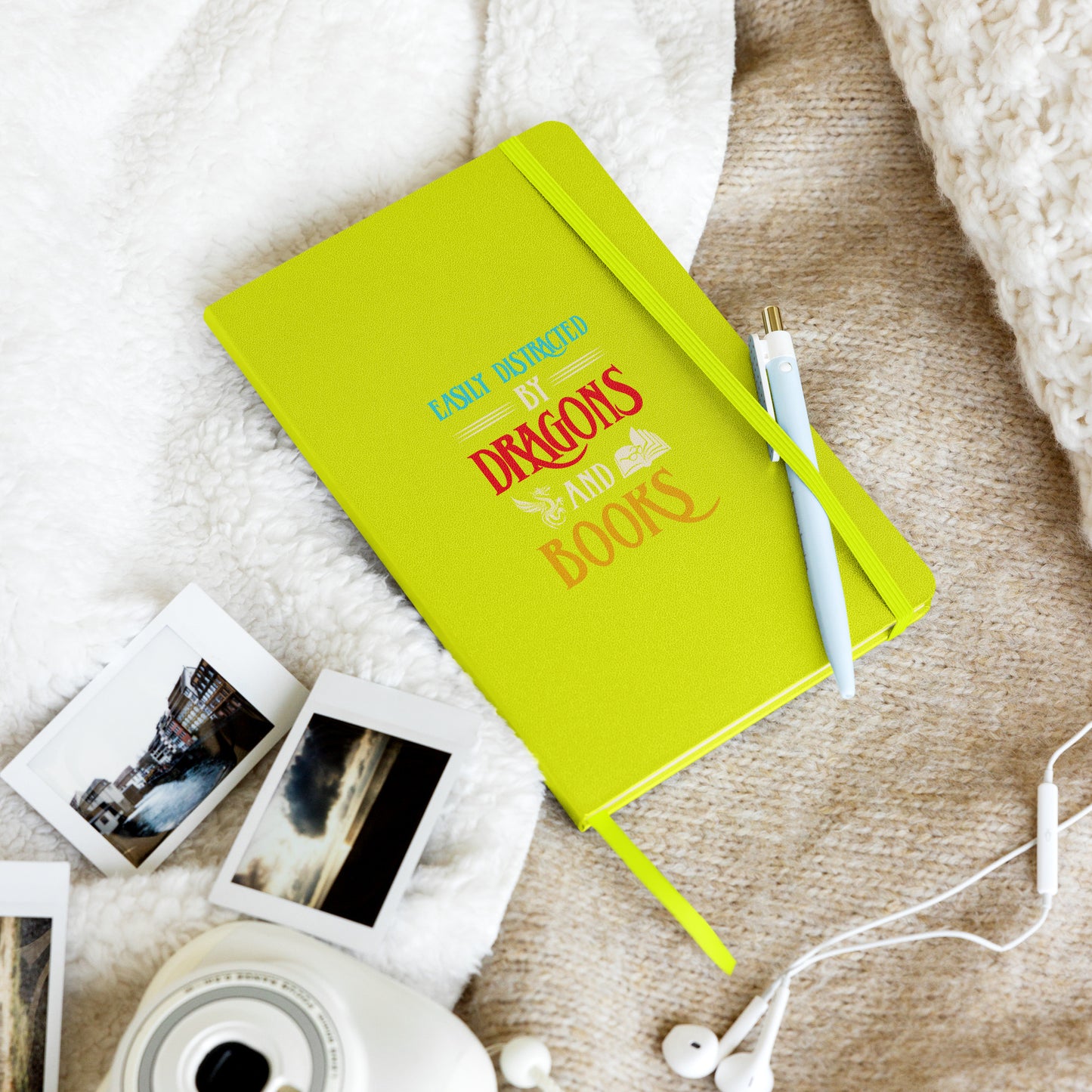 Easily Destracted By.... Hardcover bound notebook