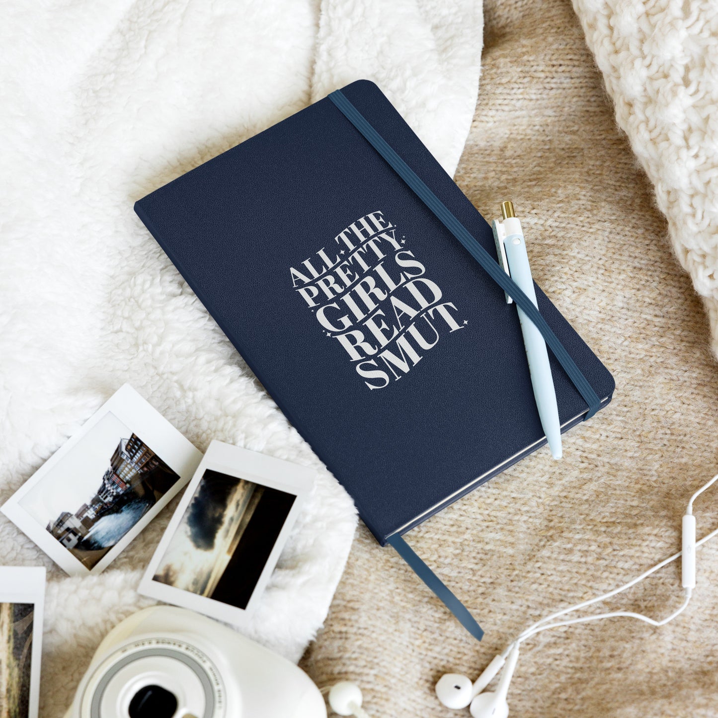 All Girls Read Smut Hardcover bound notebook