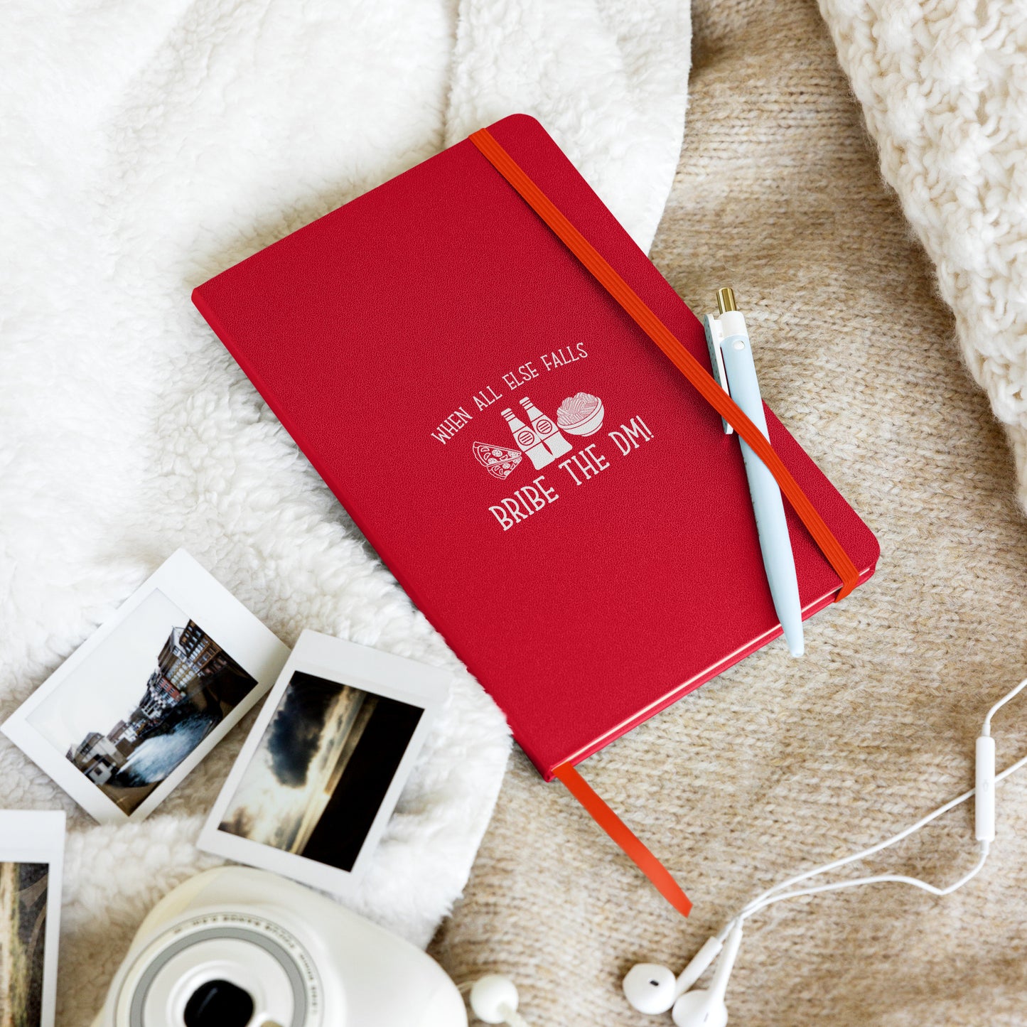 Bribe The DM Hardcover bound notebook