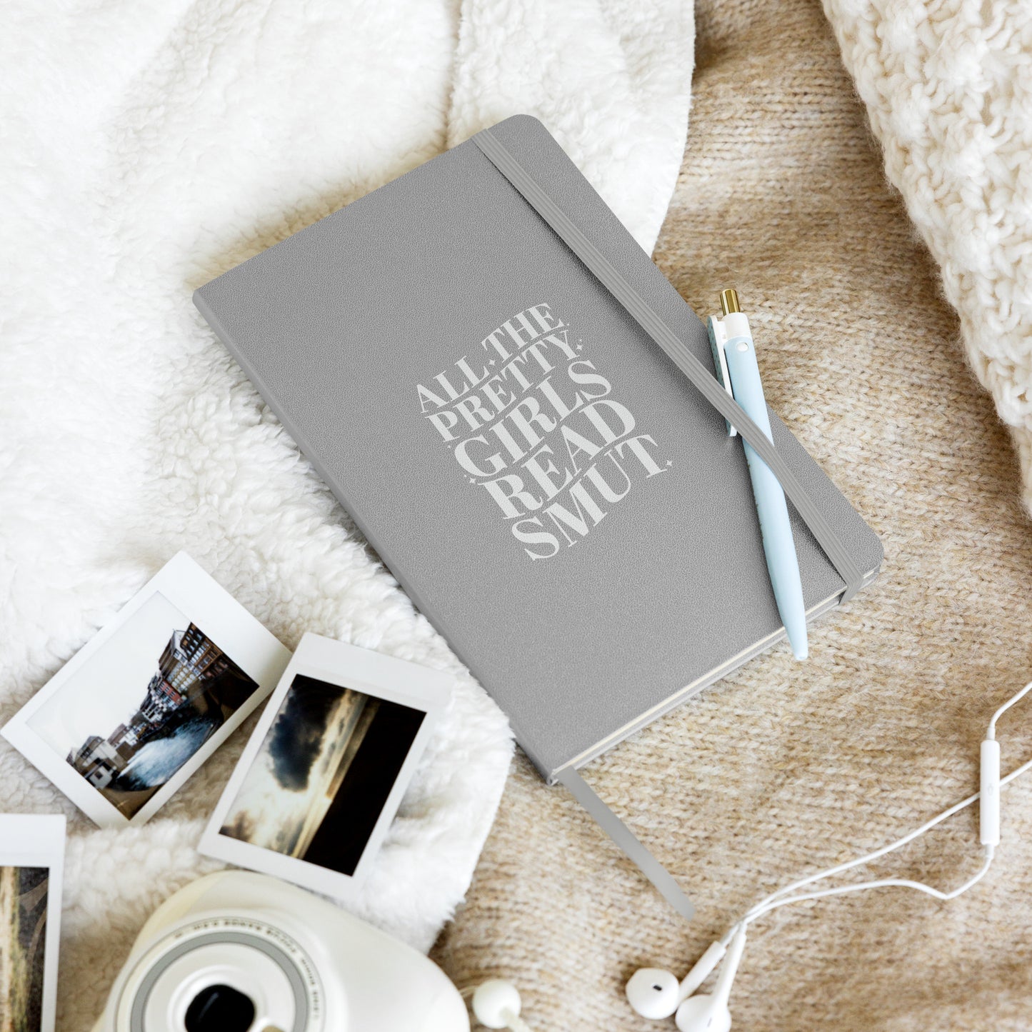 All Girls Read Smut Hardcover bound notebook
