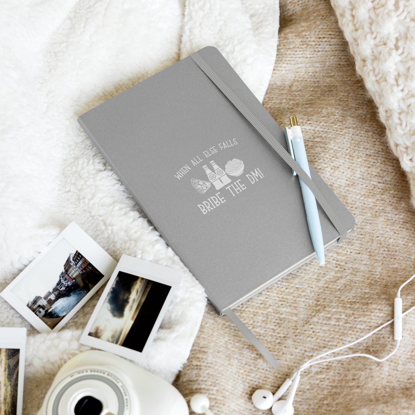 Bribe The DM Hardcover bound notebook