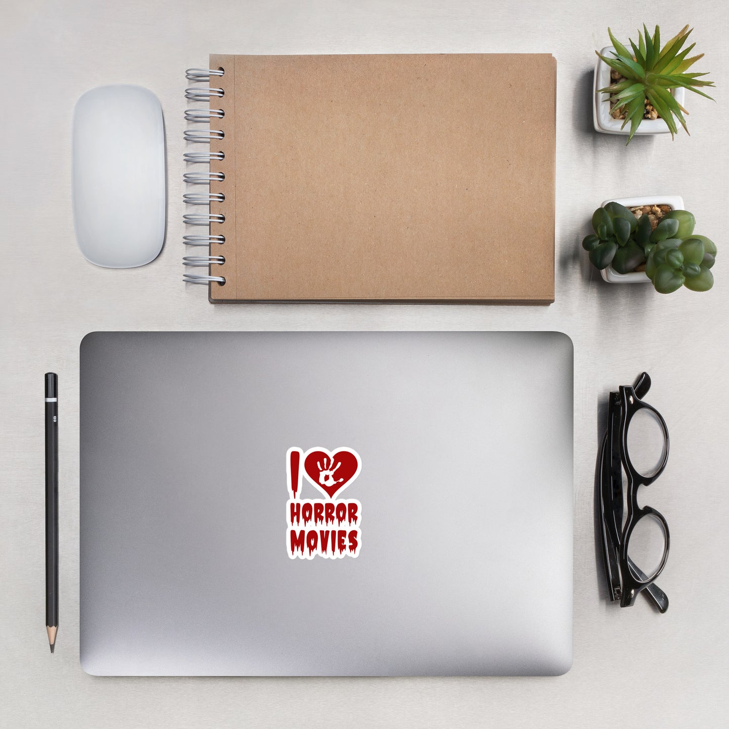 I heart Horror Movies Sticker
