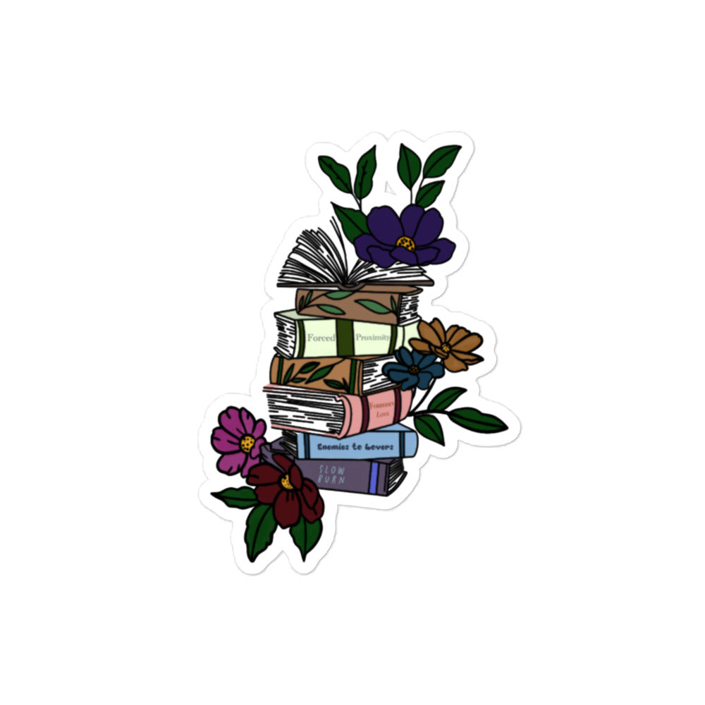 Book Tropes Stickers
