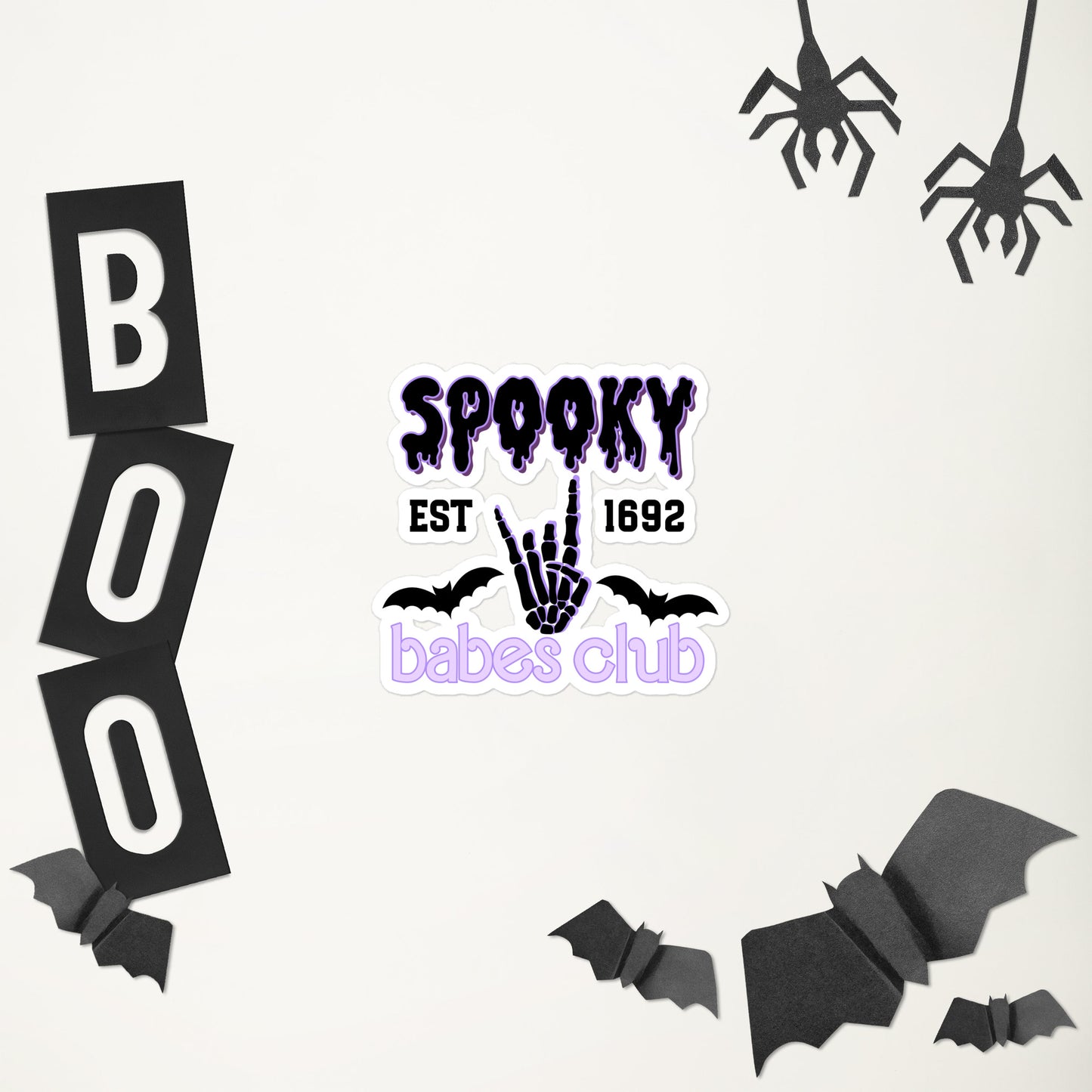 Spooky Bae Club Stickers