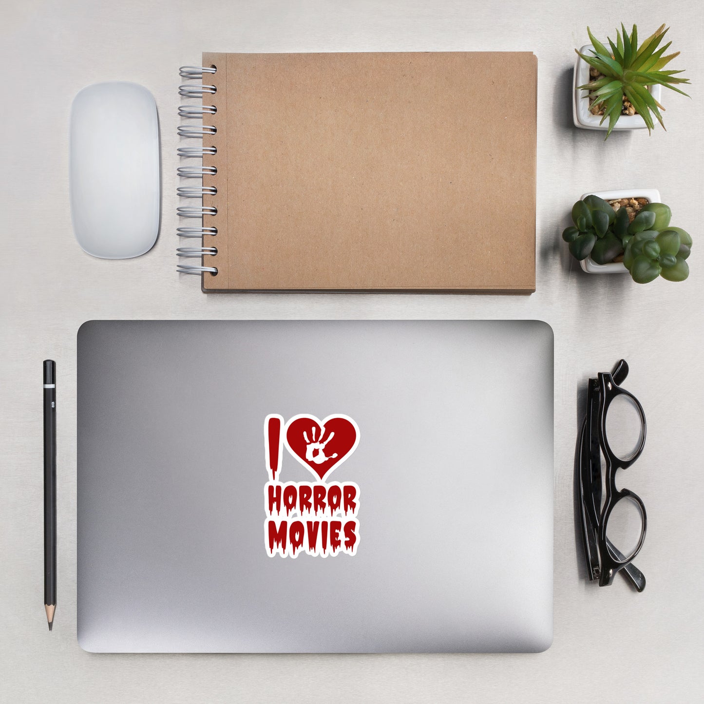 I heart Horror Movies Sticker