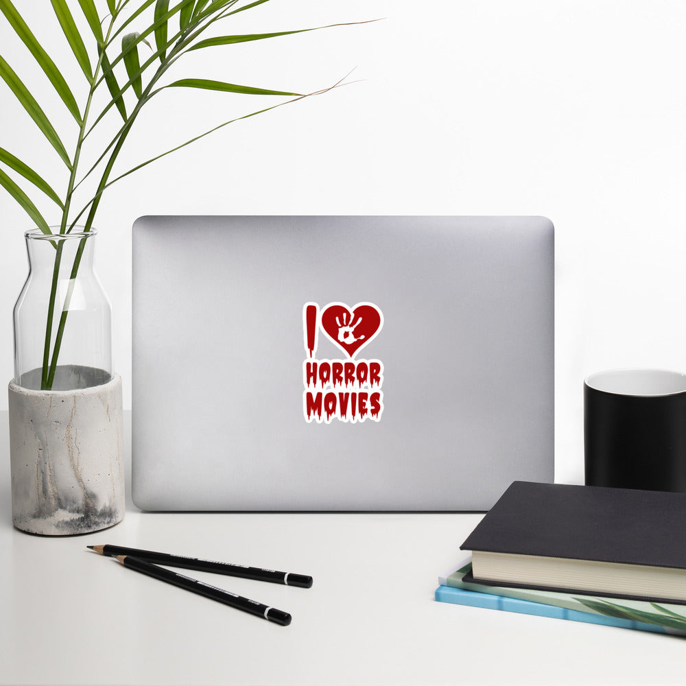 I heart Horror Movies Sticker