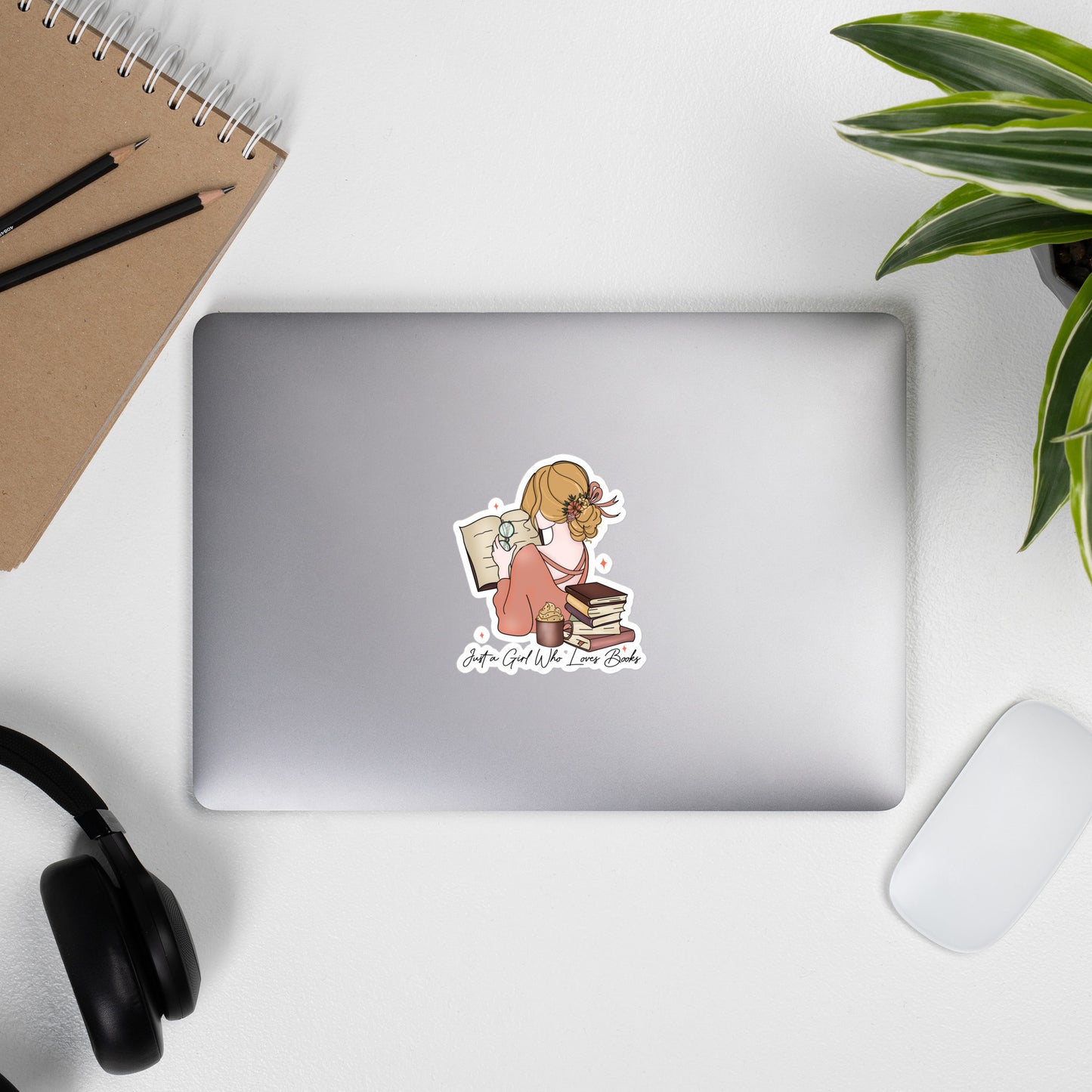 Just a girl who loves to read sticker