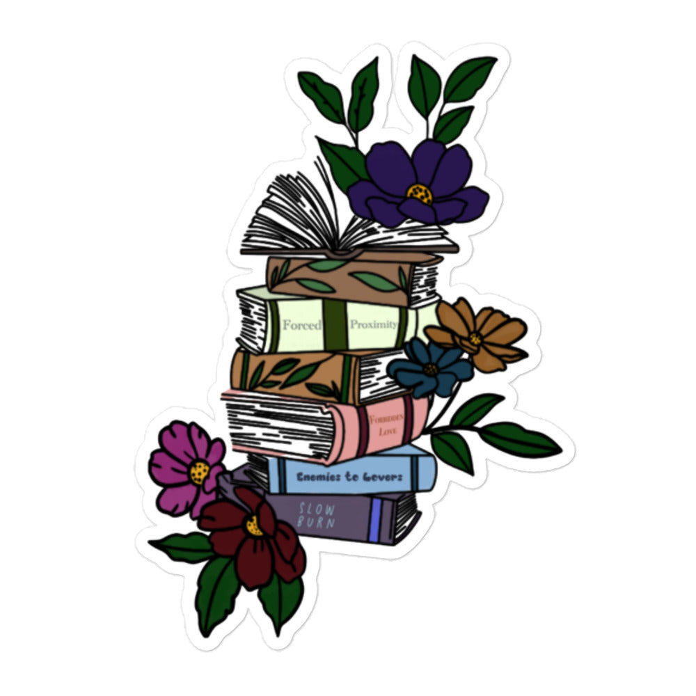 Book Tropes Stickers