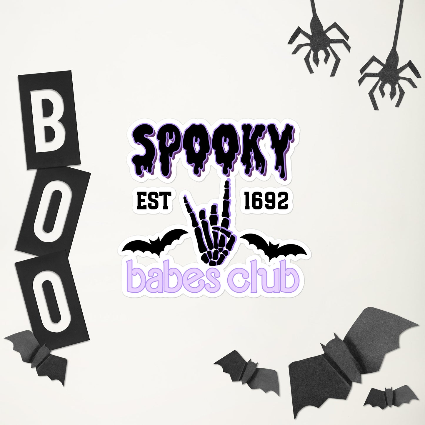 Spooky Bae Club Stickers