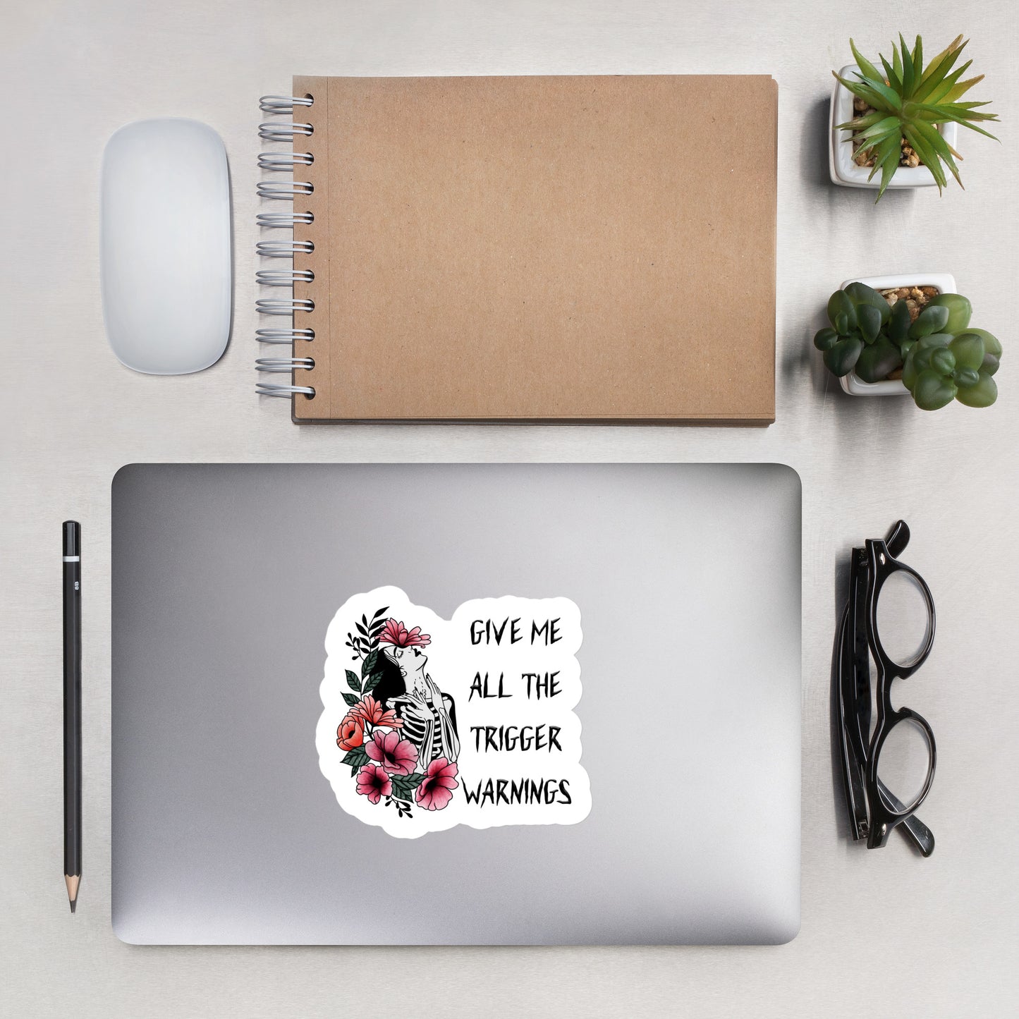 Give me all the Trigger Warnings Sticker
