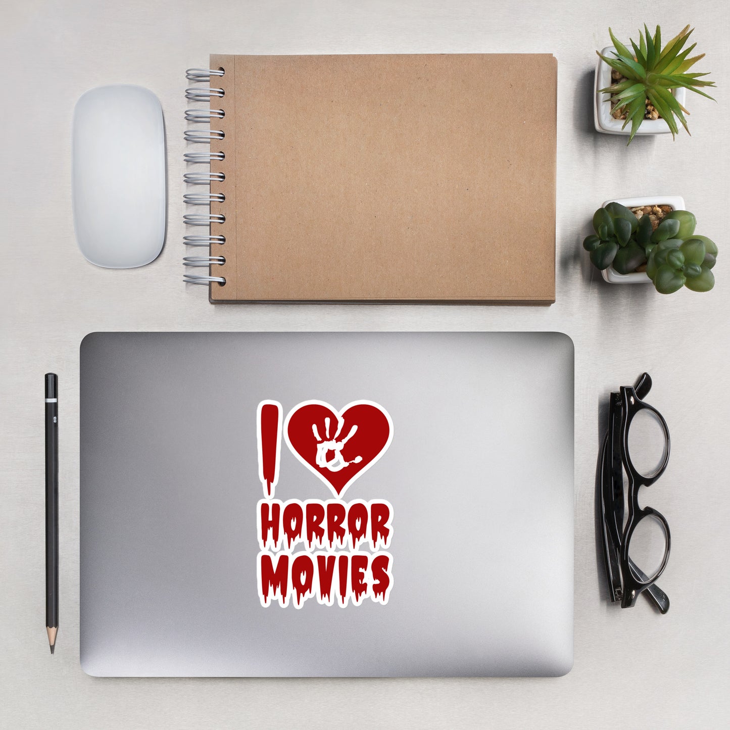 I heart Horror Movies Sticker