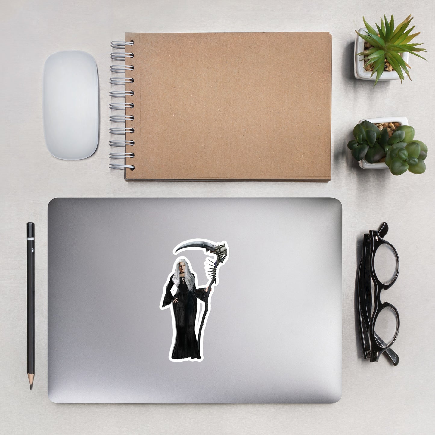 Lady Death Sticker