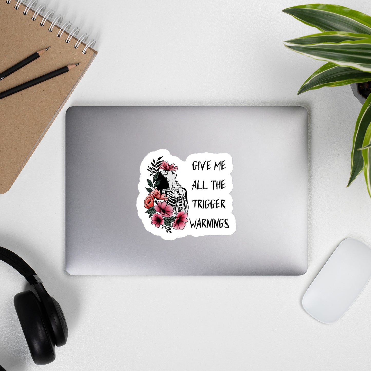 Give me all the Trigger Warnings Sticker