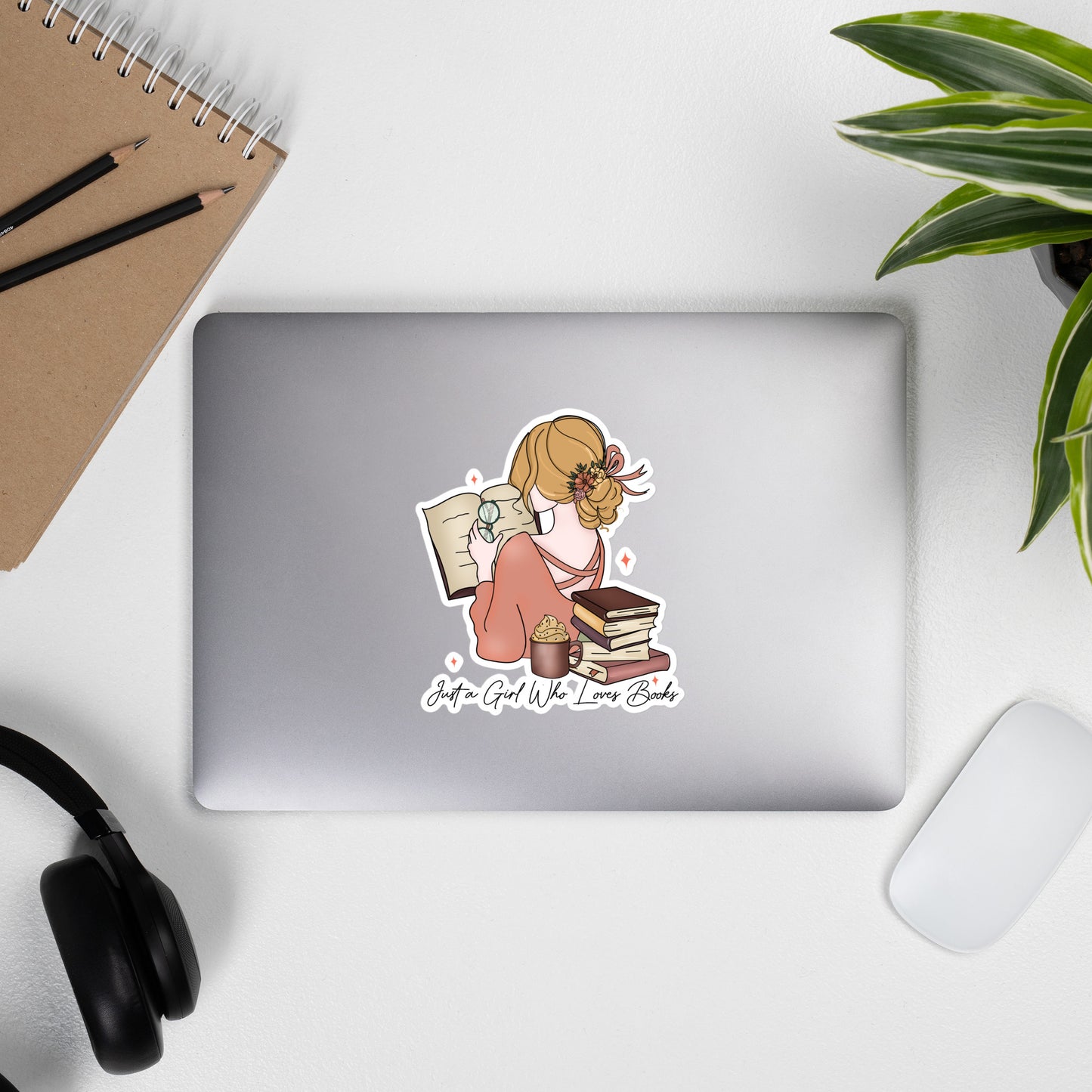 Just a girl who loves to read sticker