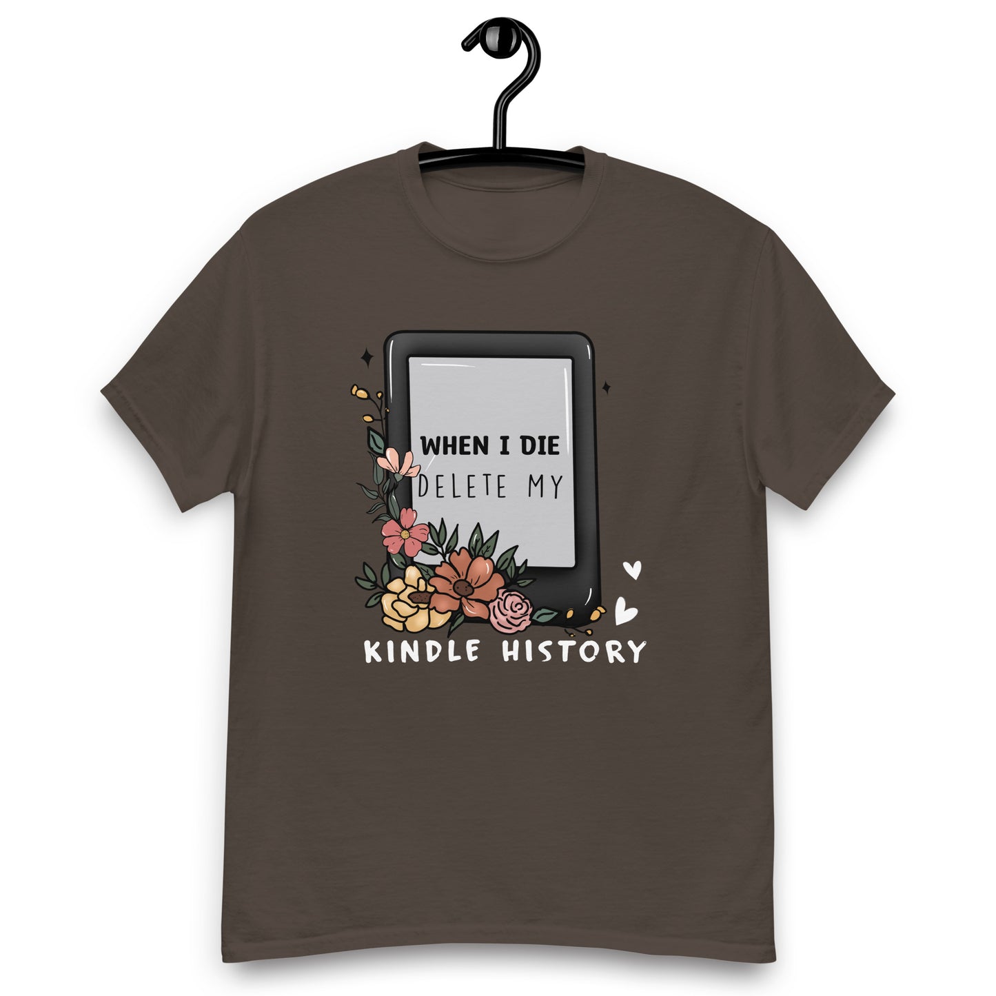 Delete Kindle History Men's classic tee