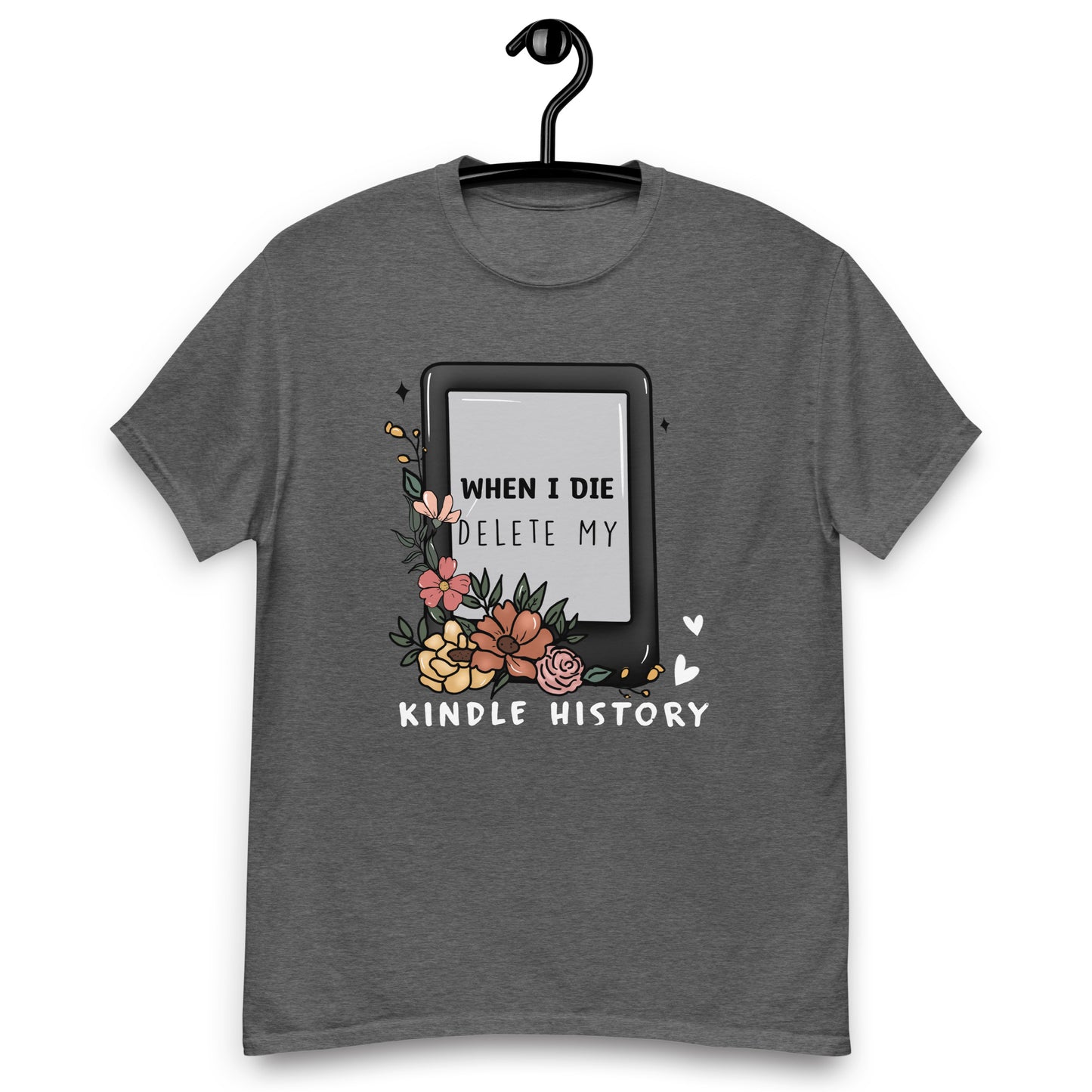 Delete Kindle History Men's classic tee
