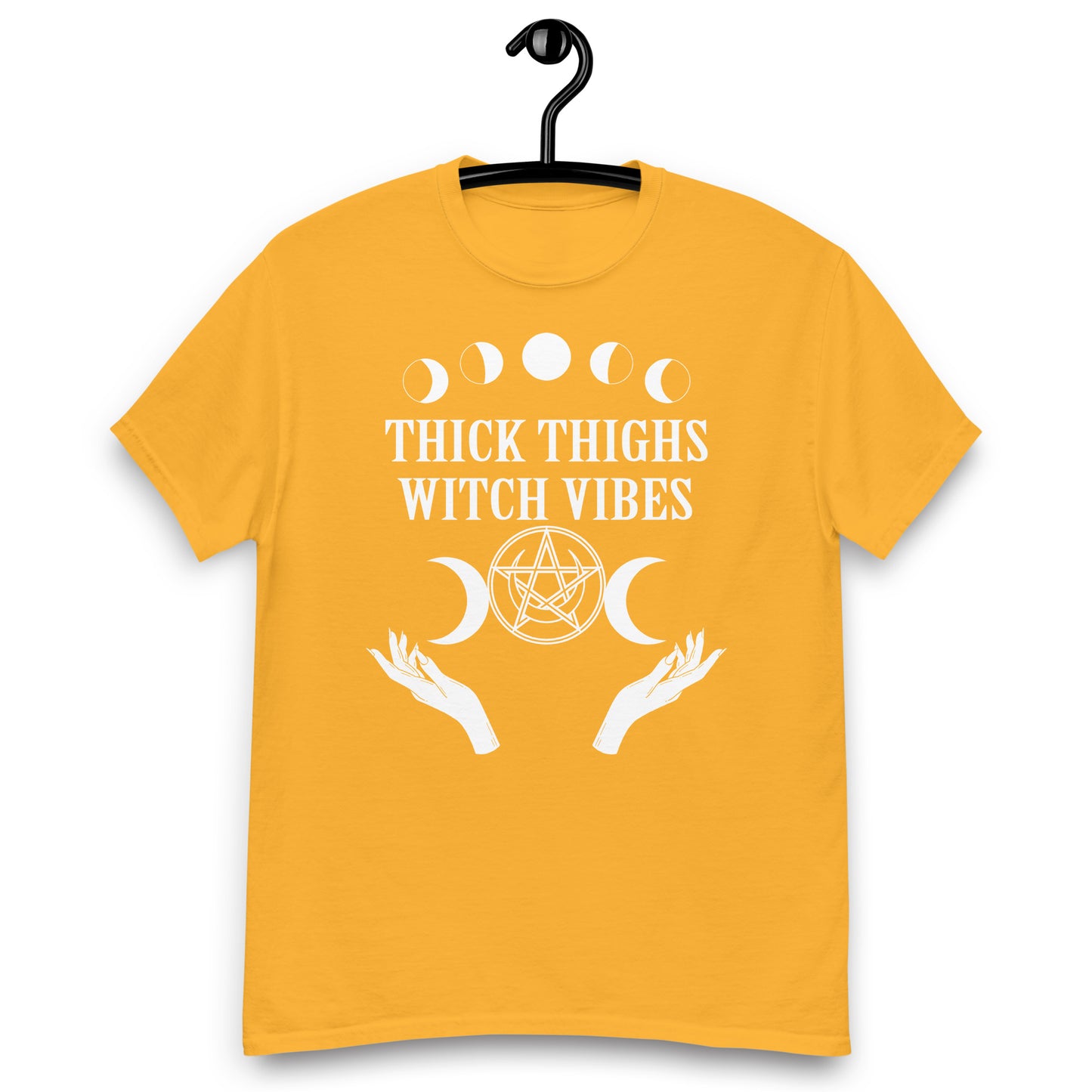 Thick Thighs and Spooky Vibes Men's classic tee
