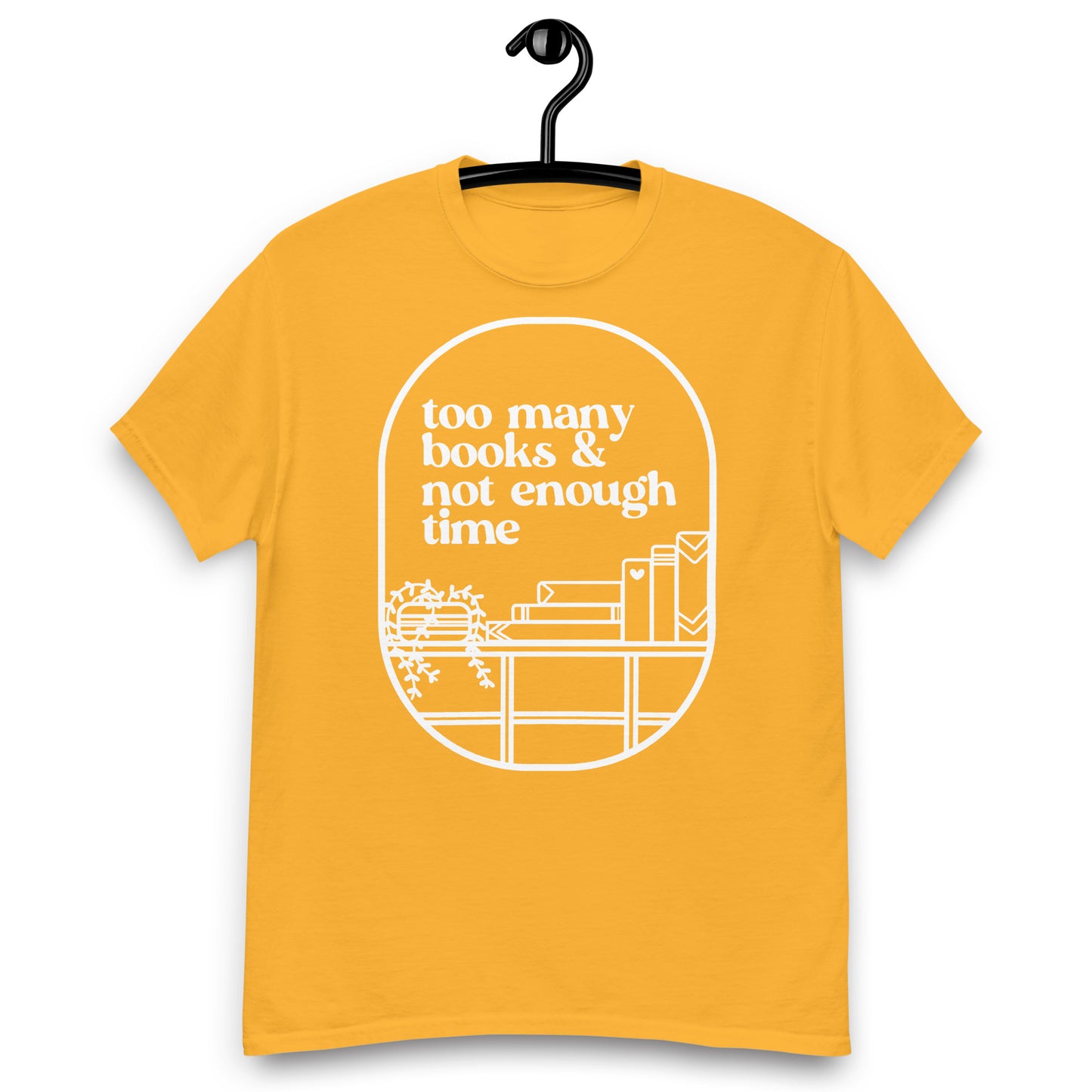 To Many Books Men's classic tee