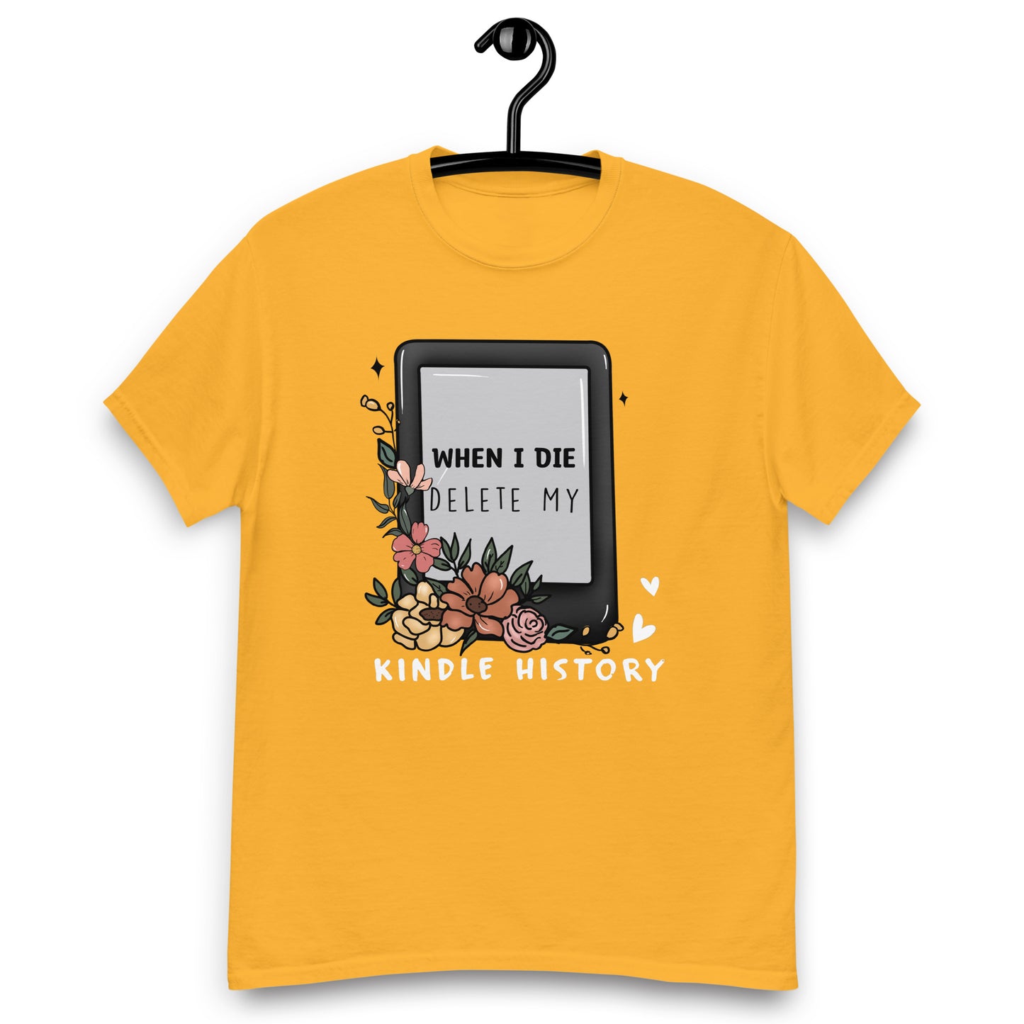 Delete Kindle History Men's classic tee