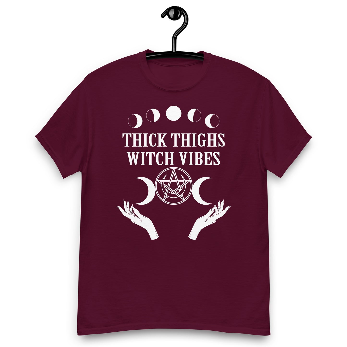Thick Thighs and Spooky Vibes Men's classic tee