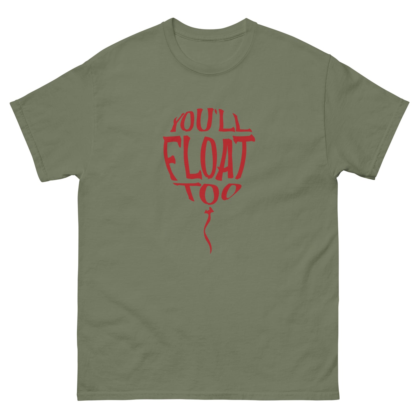 Halloween Horror Scary Youll Float Too Men's classic tee