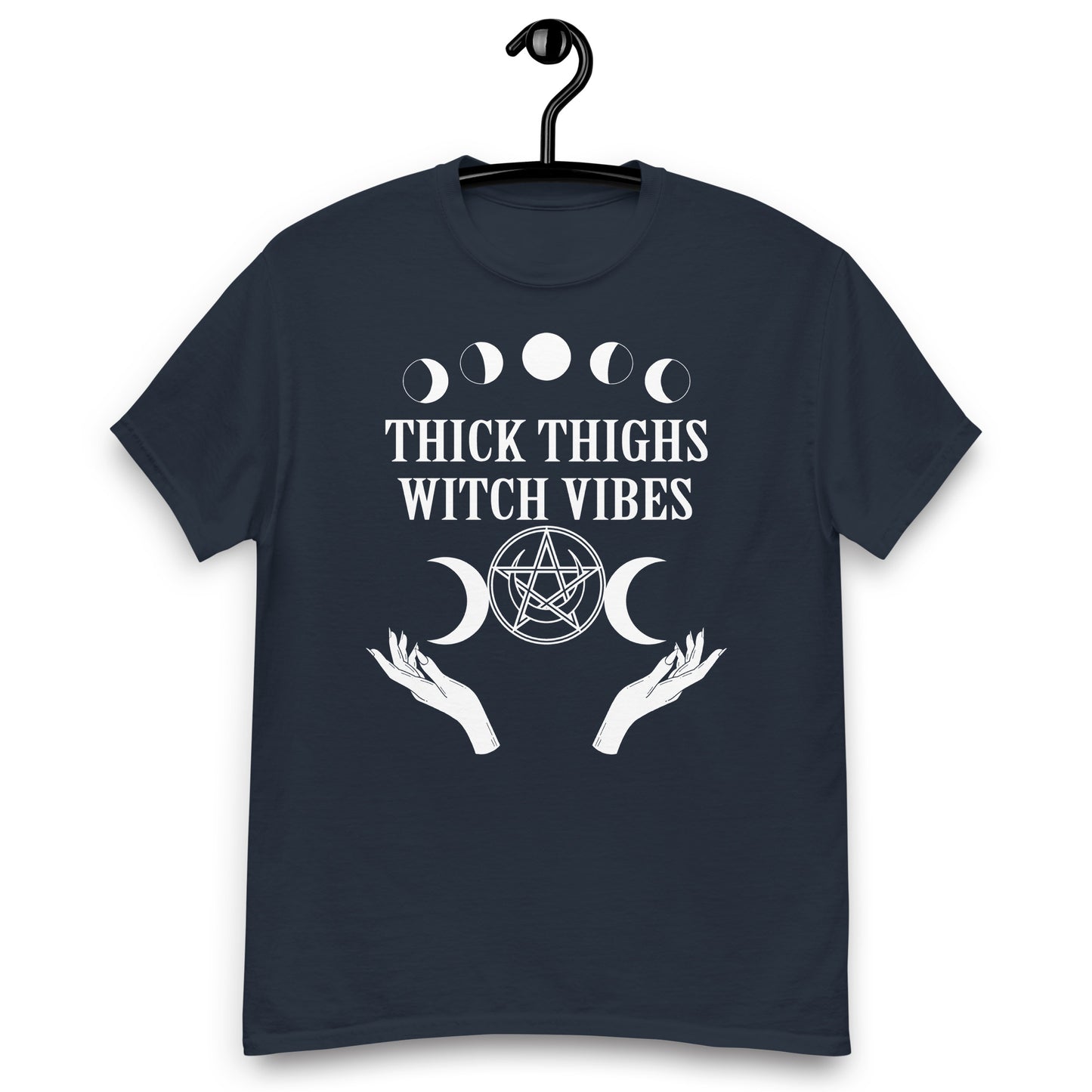 Thick Thighs and Spooky Vibes Men's classic tee