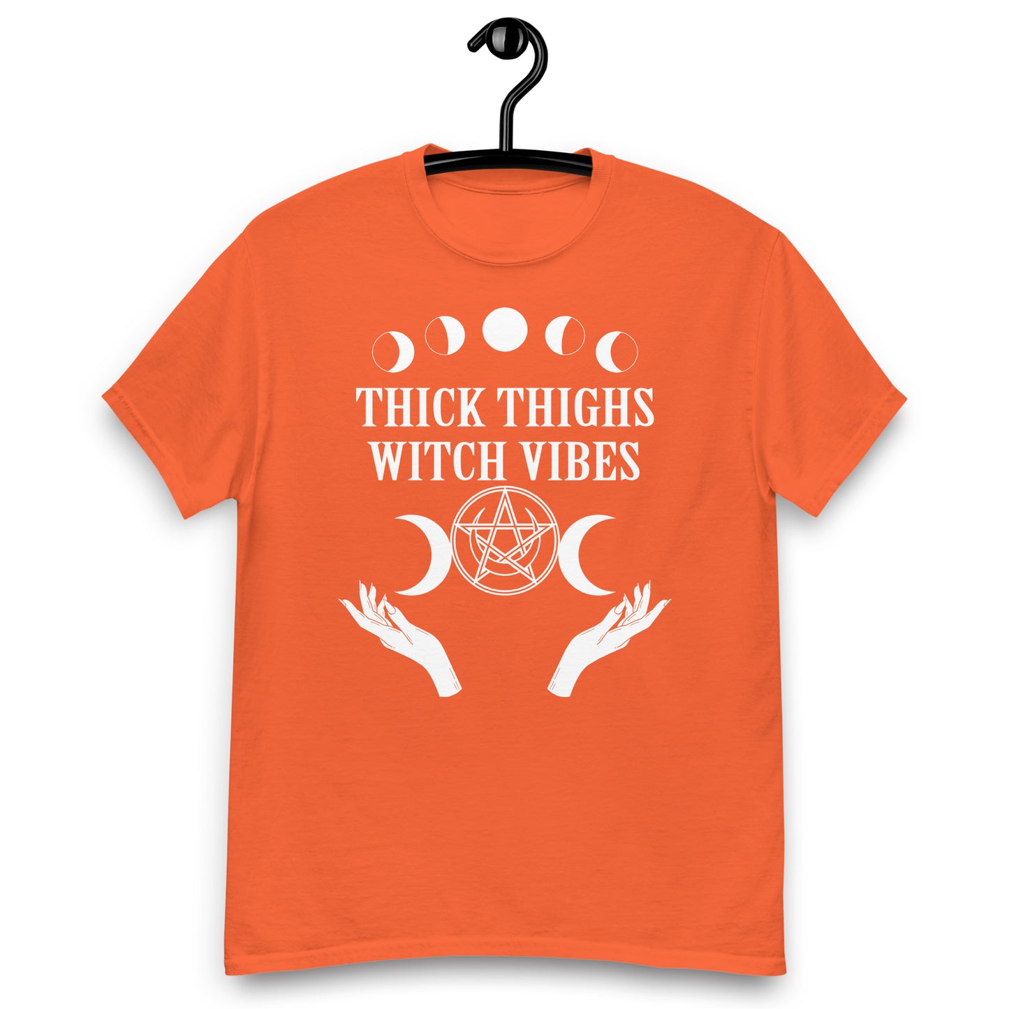 Thick Thighs and Spooky Vibes Men's classic tee