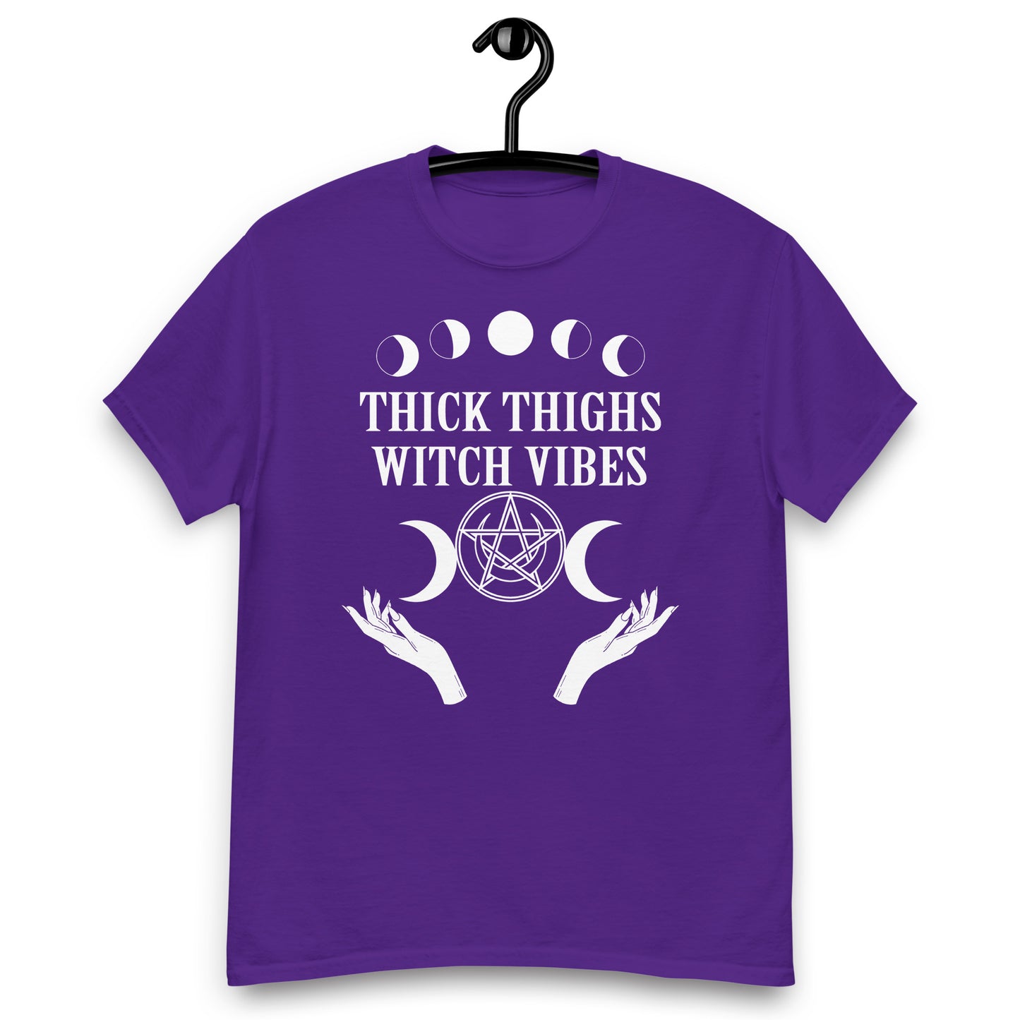 Thick Thighs and Spooky Vibes Men's classic tee