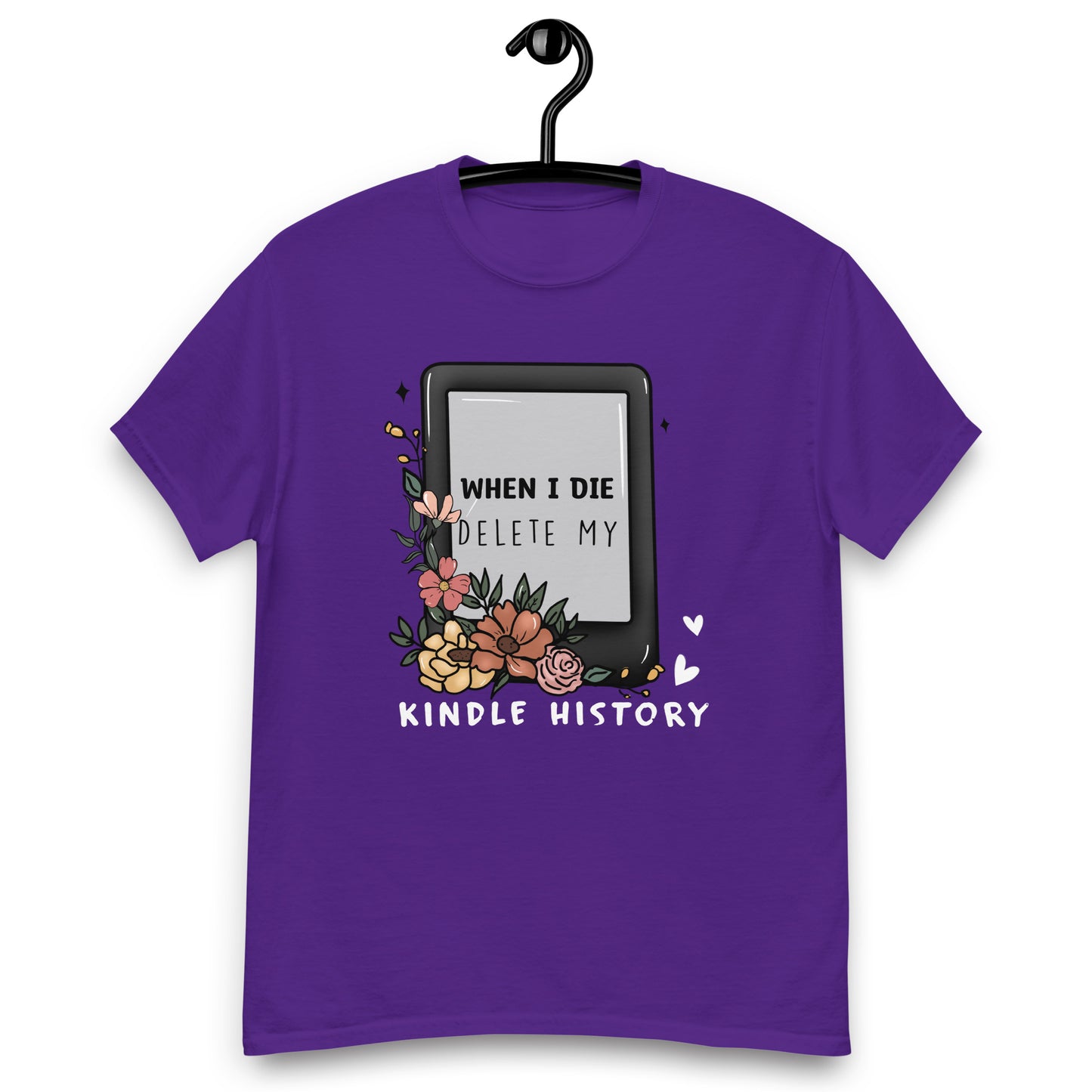 Delete Kindle History Men's classic tee